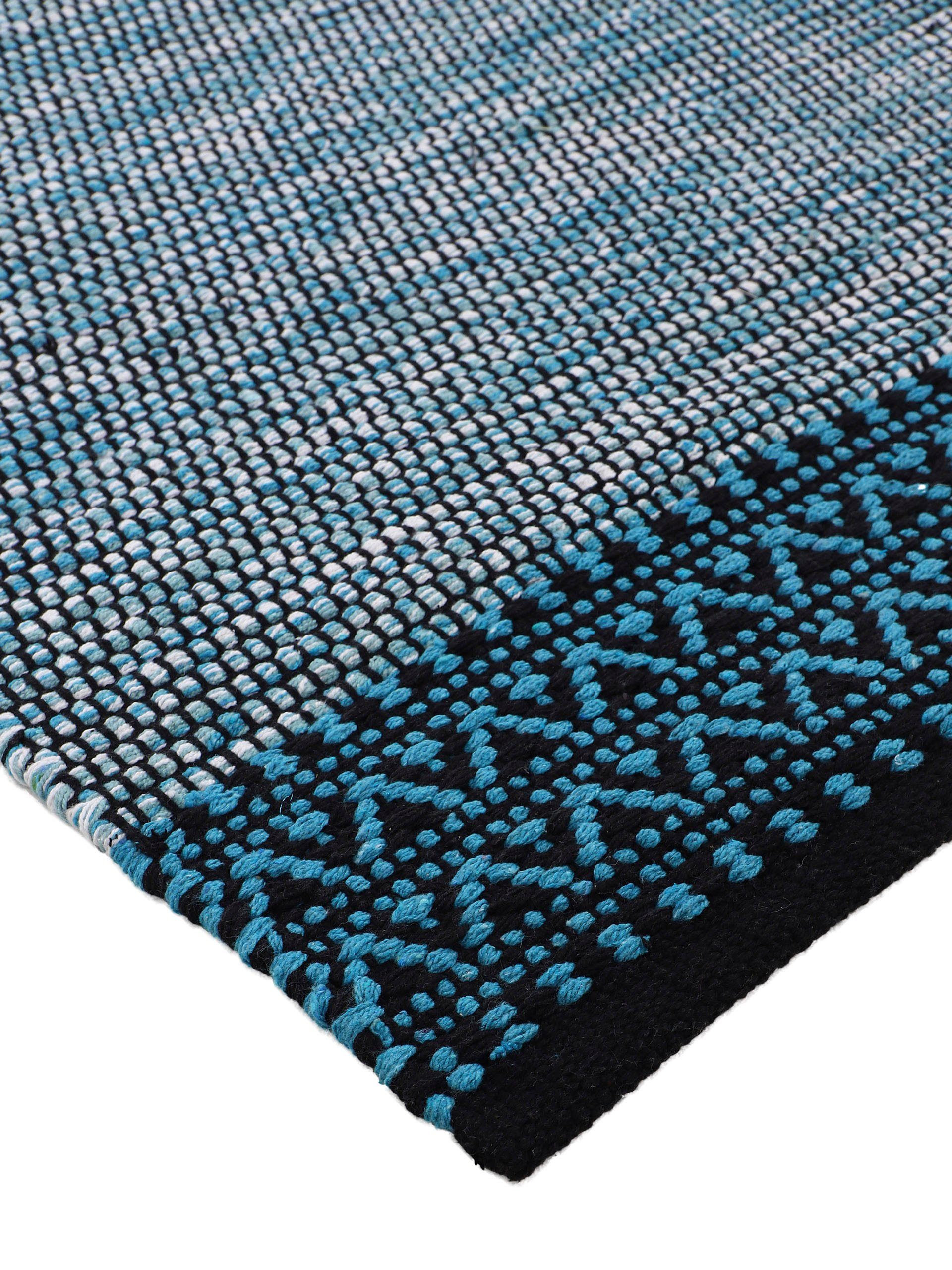 carpetfine Vloerkleed Kelim Mia Katoenen tweezijdig te gebruiken kleed, woonkamer