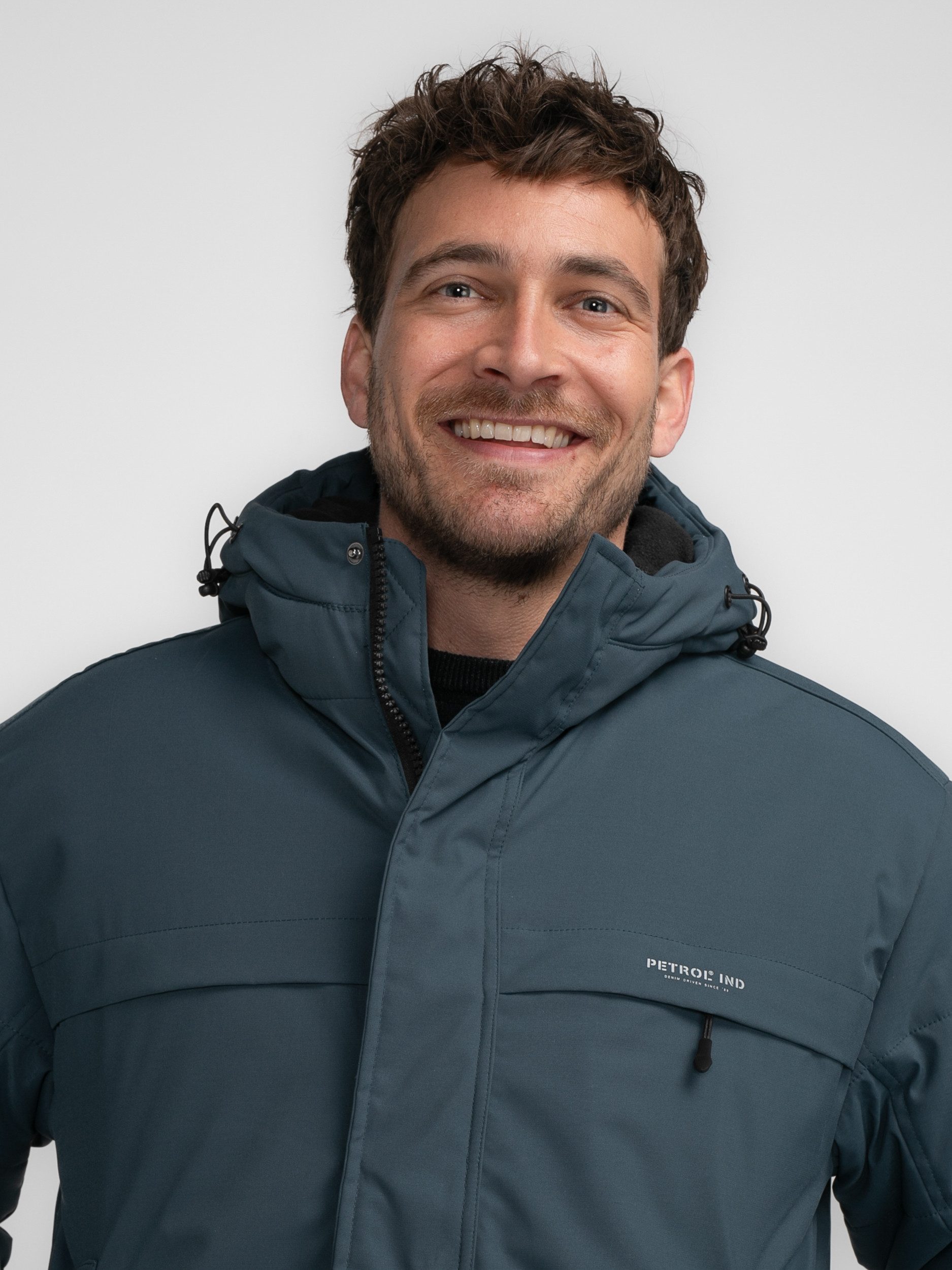 Petrol Industries Parka met verstelbare capuchon