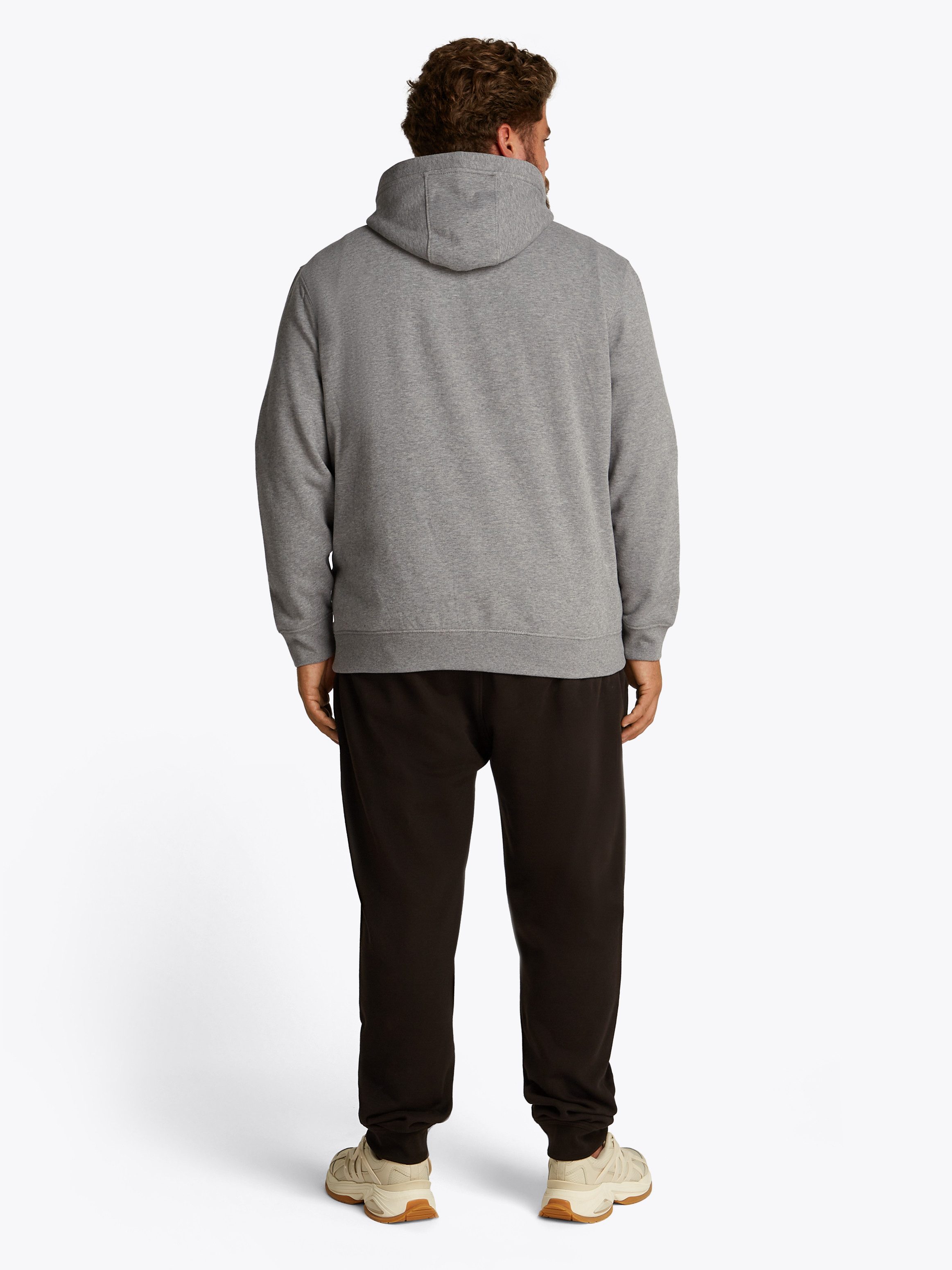 Tommy Hilfiger Sweatshirt BT-TOMMY HILFIGER HOODY-B in grote maten, logoborduring