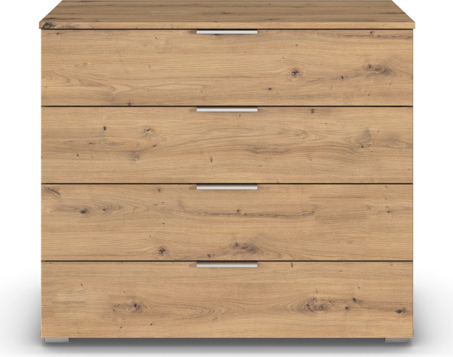rauch Ladekast Sideboard AGORDO met decor- of hoogglansfront Breedte 93 cm met 4 grote lades voor veel opbergruimte MADE IN GERMANY