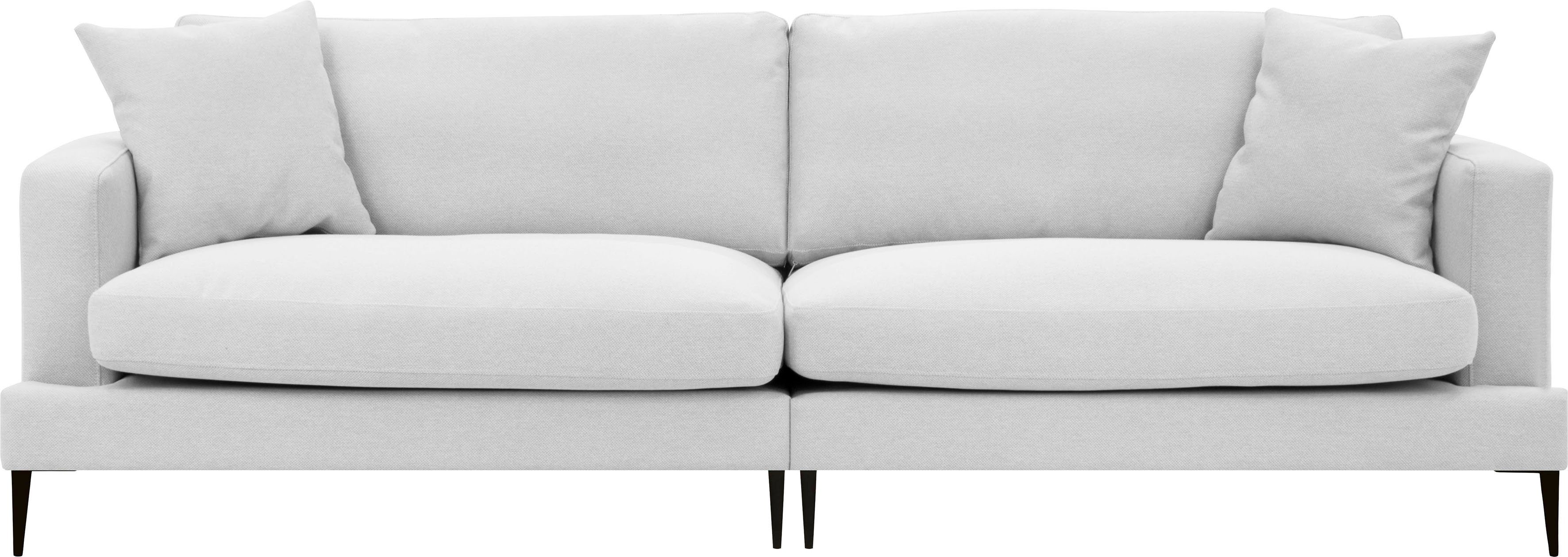 Leonique 3-zitsbank Cozy elegante designbank, afmetingen B/D/H: 211/97/80 cm