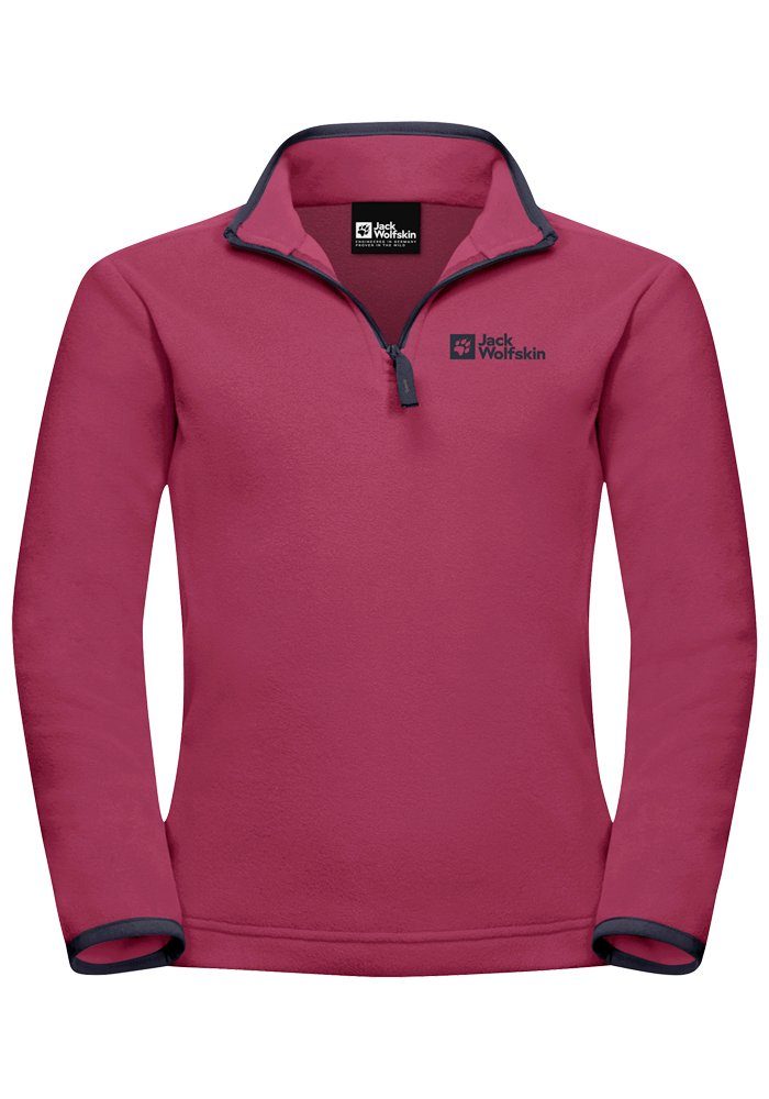 Jack Wolfskin Trui met staande kraag TAUNUS HALFZIP K