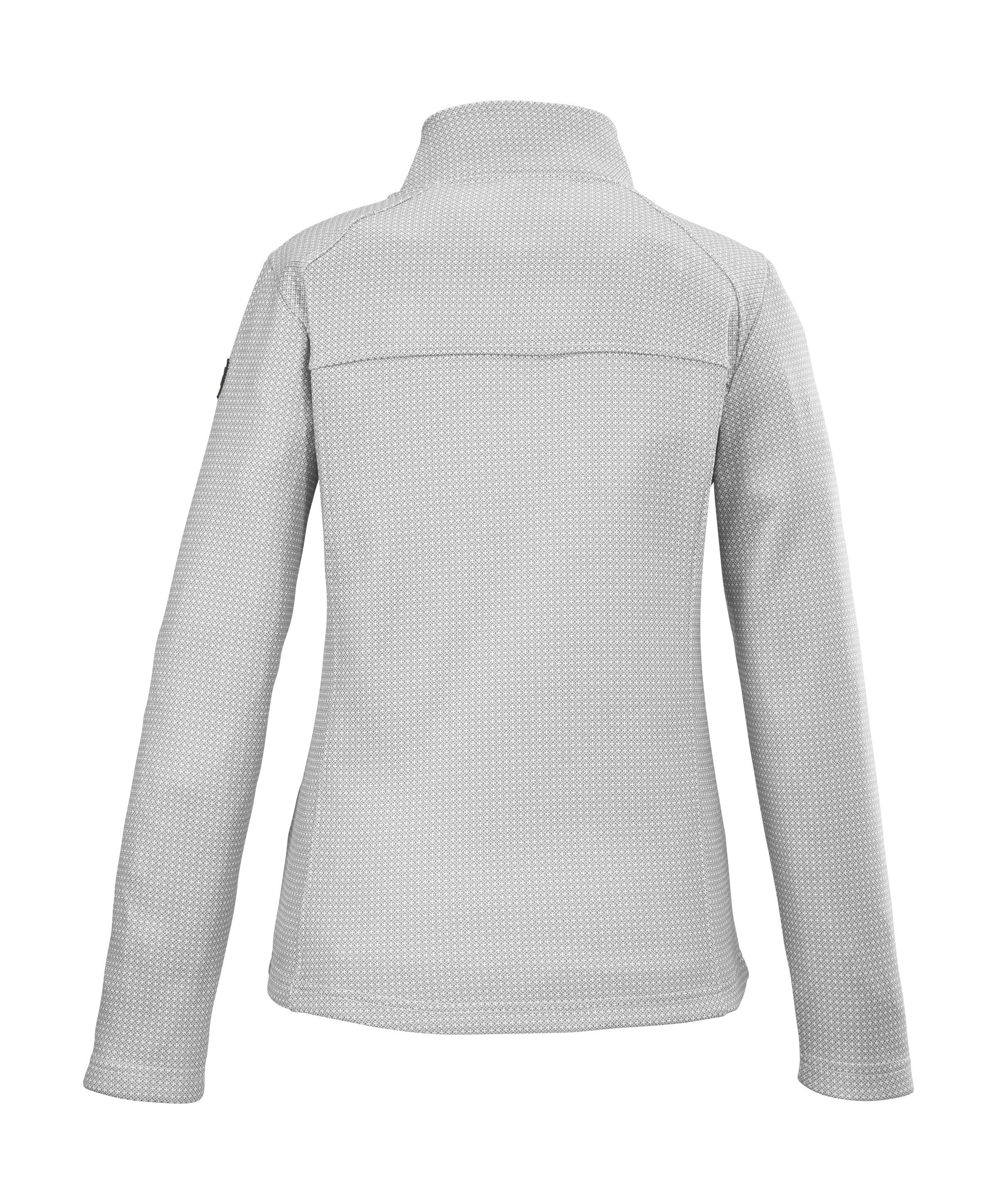 Killtec Fleecejack KOS 90 WMN FLC JCKT Elegante fleecejack met stretch, kinbescherming en ritszakken
