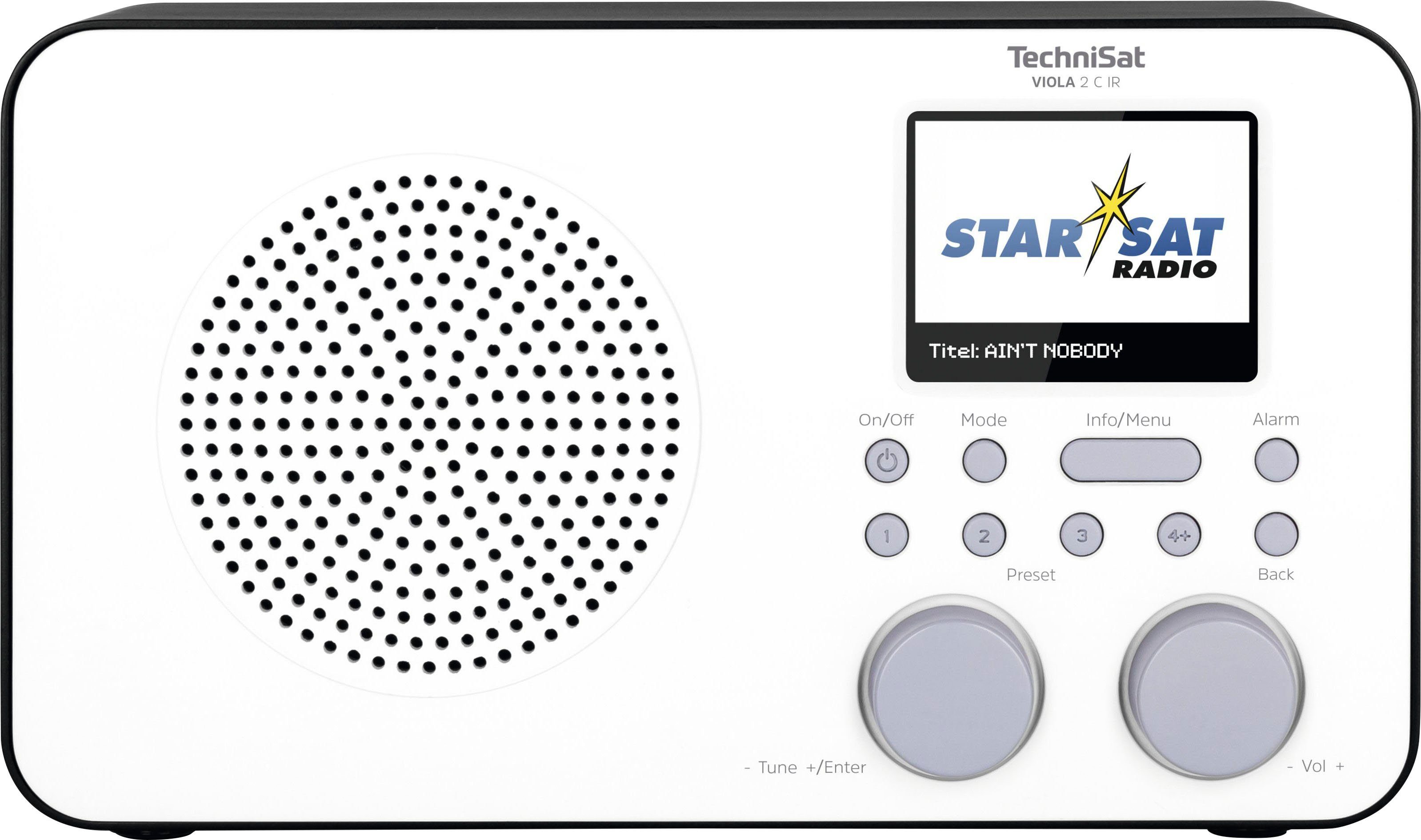 TechniSat Internetradio VIOLA 2 C IR draagbare met dab+, kleurendisplay, accu