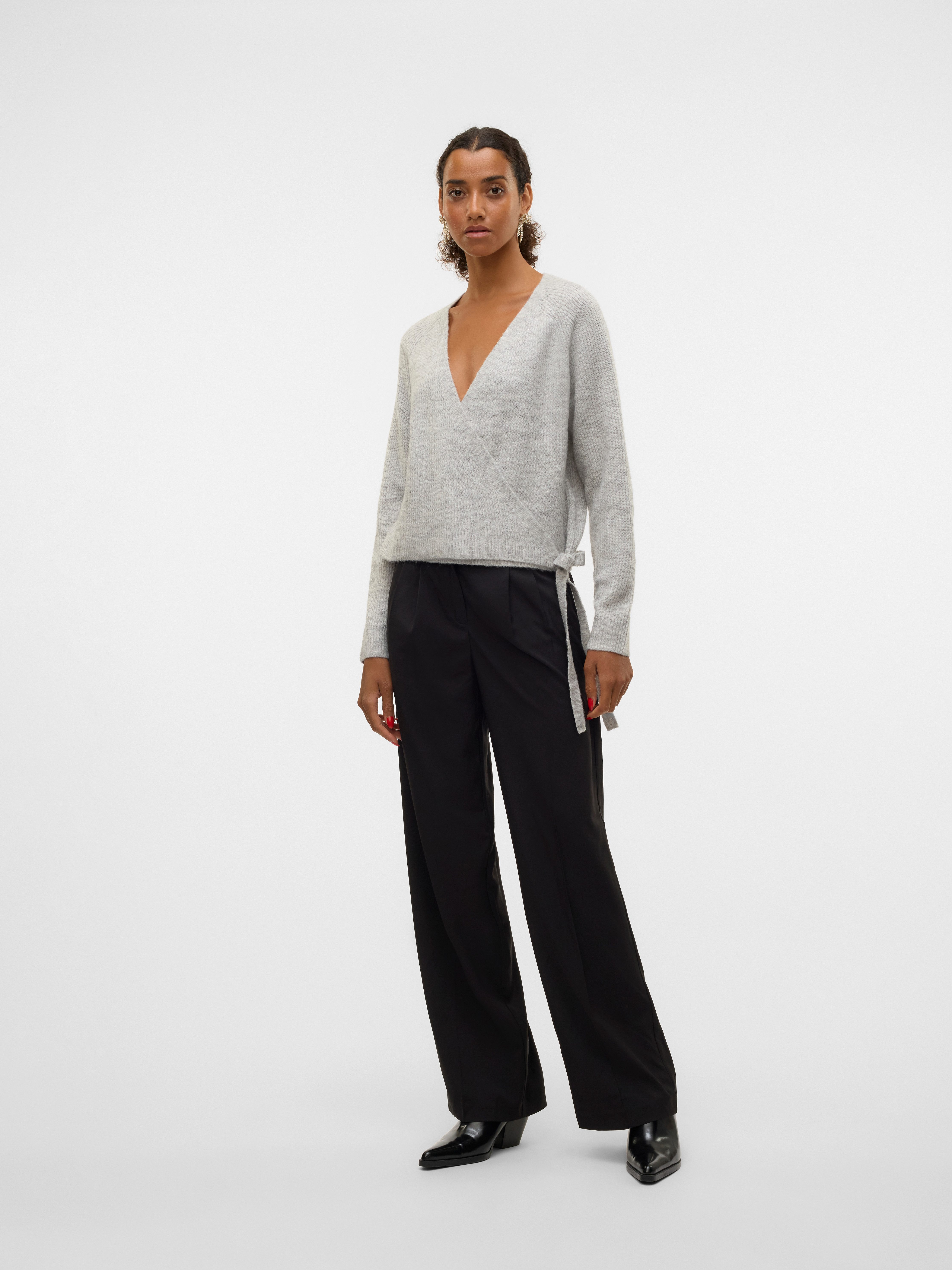 Vero Moda Pantalon VMRITA MW WIDE DAD PANT NOOS