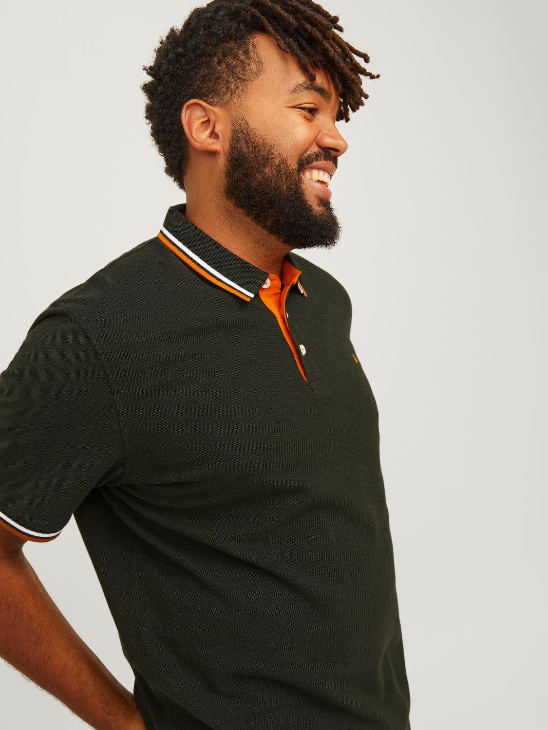Jack & Jones PlusSize Poloshirt JJEPAULOS POLO SS NOOS PLS