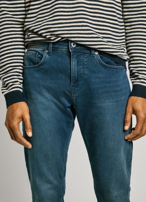 Pepe Jeans Slim fit jeans SLIM GYMDIGO JEANS, zeer elastisch