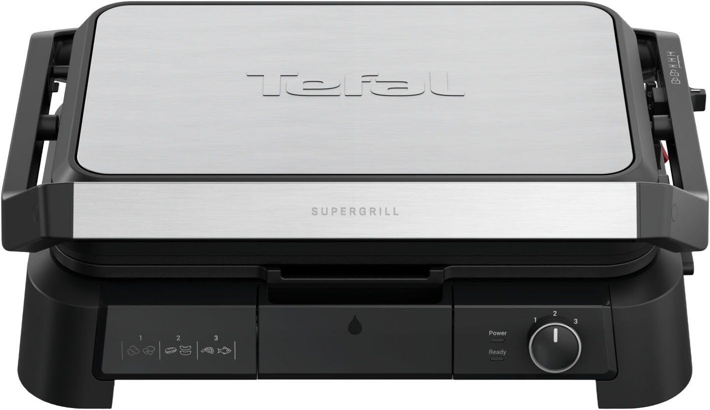 Tefal Contactgrill SuperGrill 3in1 XL, Grill, Barbeque-, Ofenposition, 3 Temperaturen
