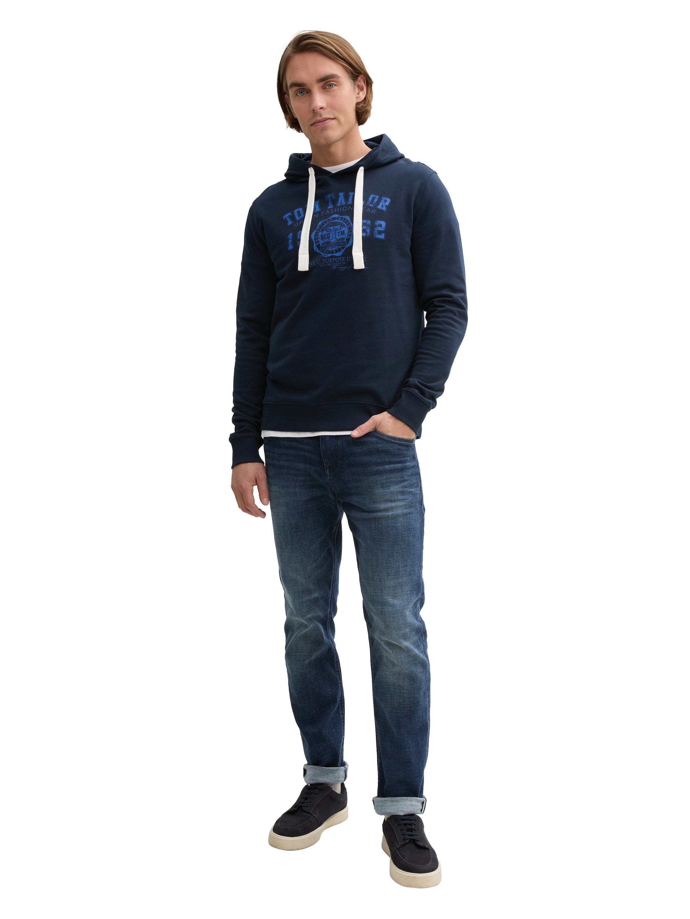 Tom Tailor Hoodie met logoprint