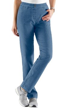 classic basics jeans met elastische band (1-delig) blauw