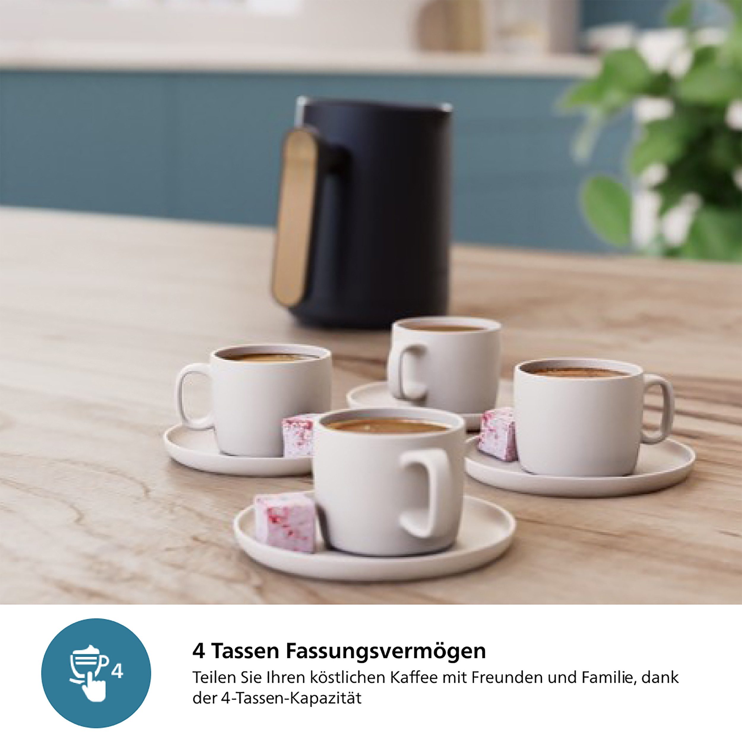 Philips Cafetière HD150/60 Türkischer Kaffeekocher 5000 Series