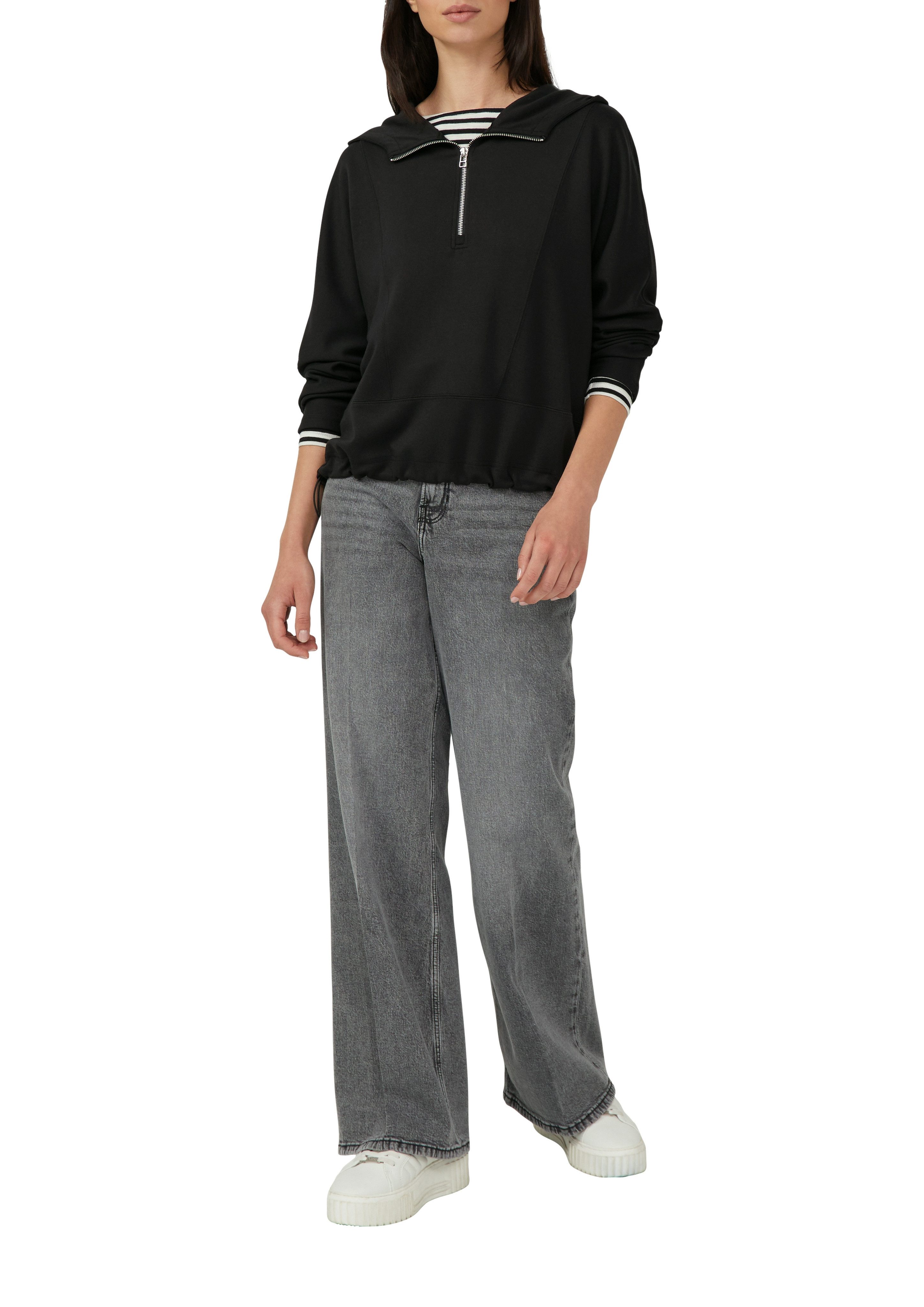 s.Oliver Sweatshirt met vlindermouwen