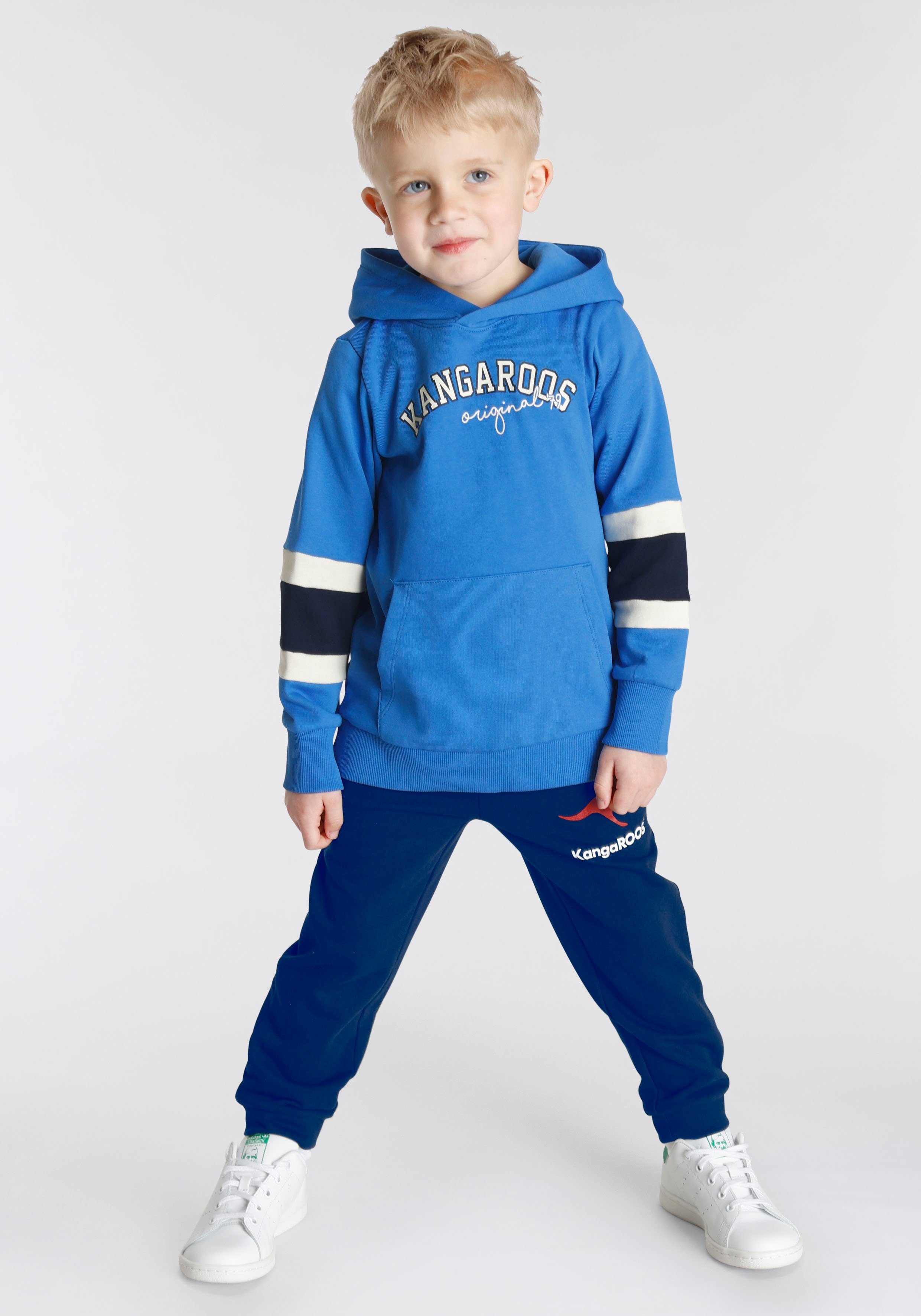 KangaROOS Hoodie Voor kleine jongens Lange mouwen met ribboordjes, basic pasvorm