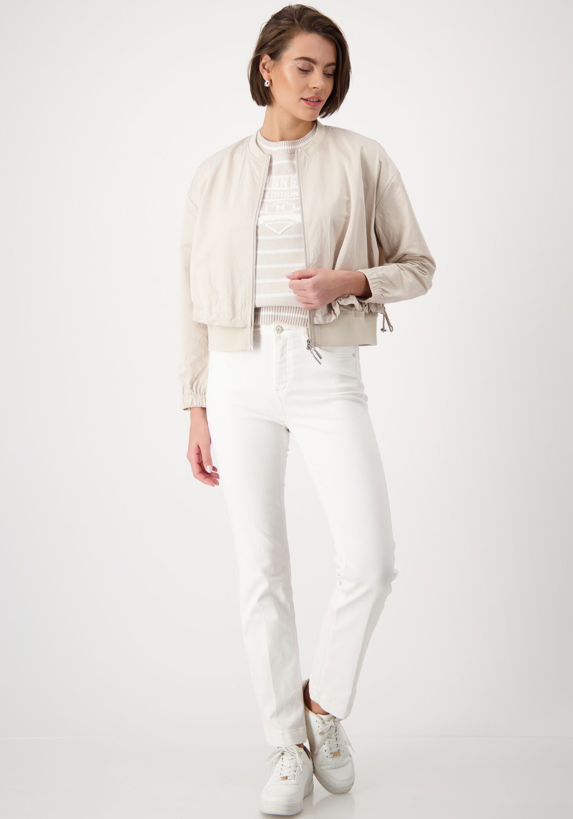 Monari Blouson met tweewegrits