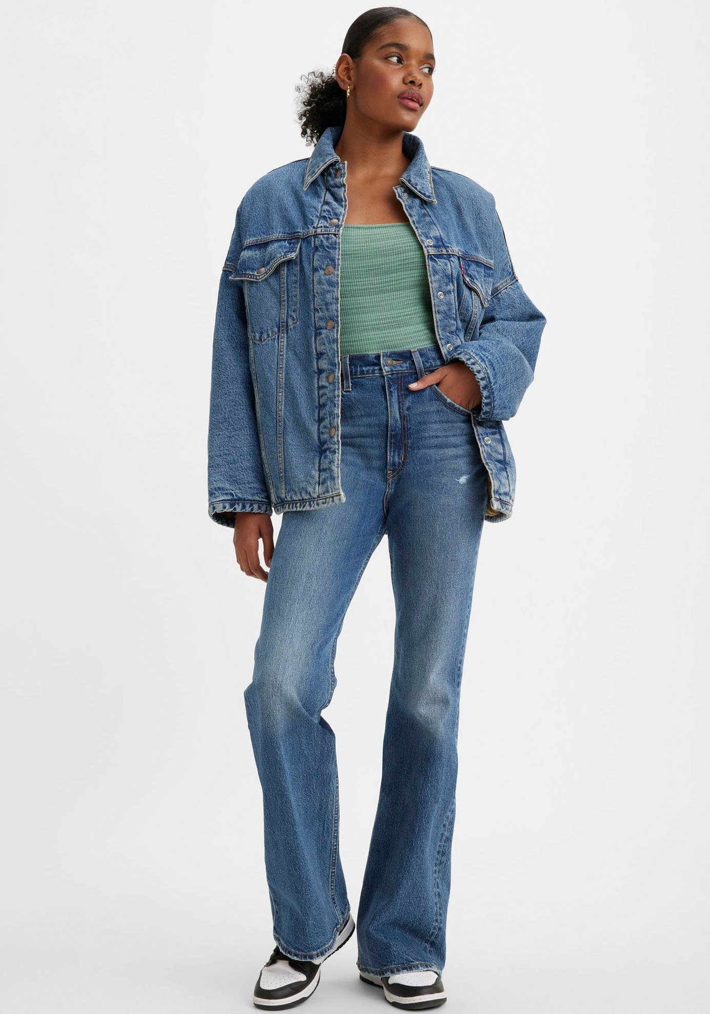 Levi's® Wijd uitlopende jeans 70S HIGH FLARE