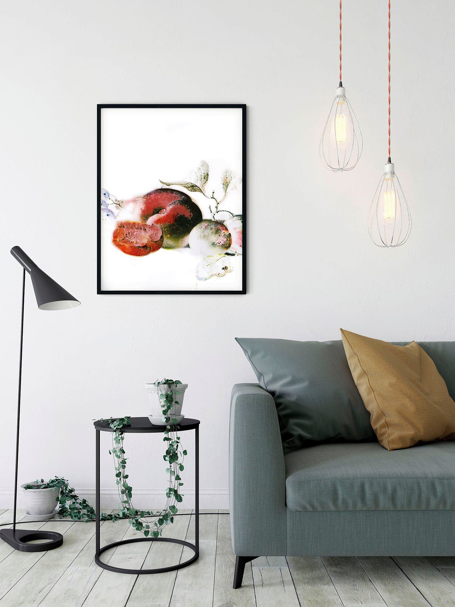Komar Wanddecoratie Dessert Fruité Wanddecoratie - zonder lijst (1 stuk)