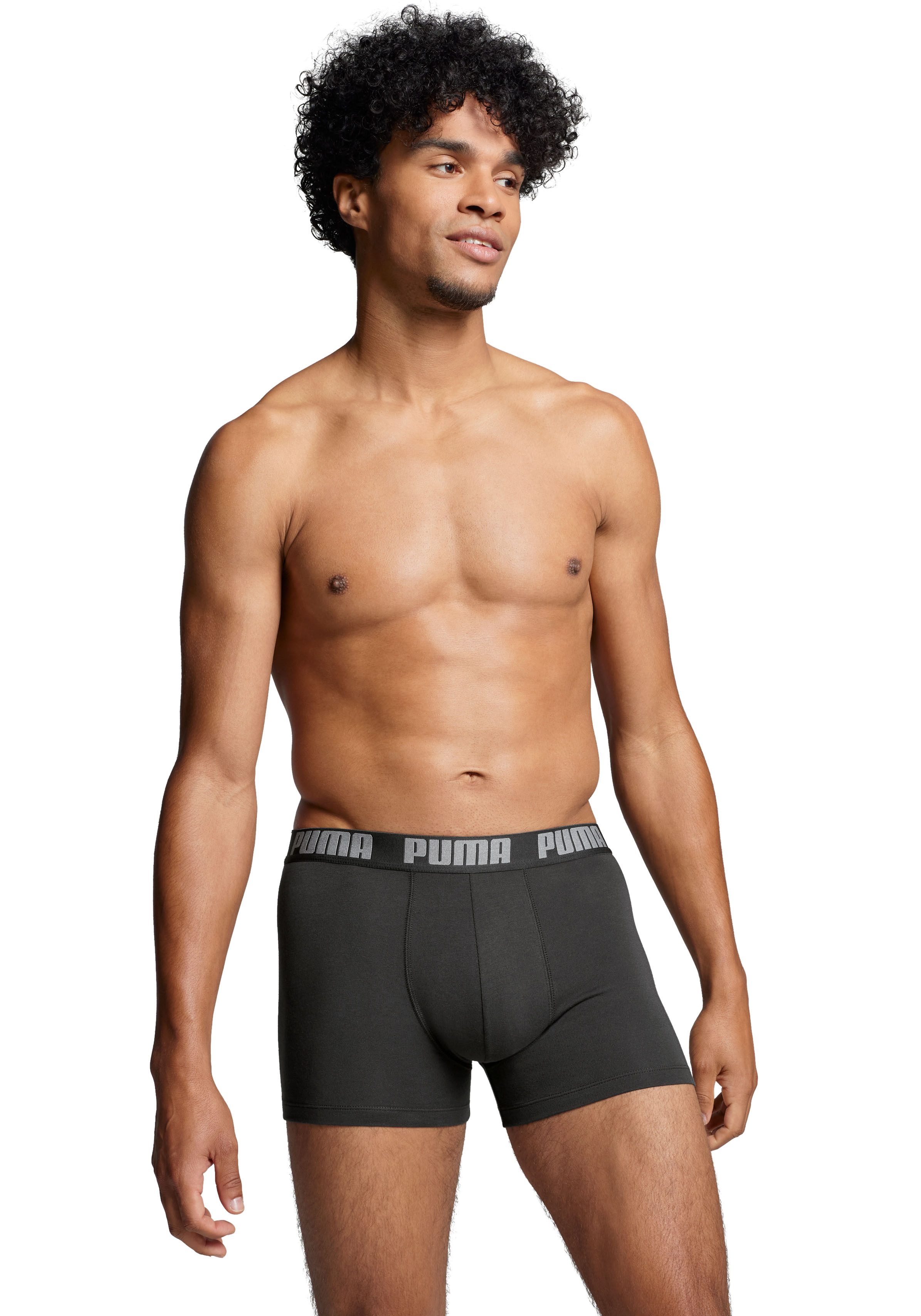 PUMA Boxershort MEN EVERYDAY BOXER 6P ECOM (Set van 6)