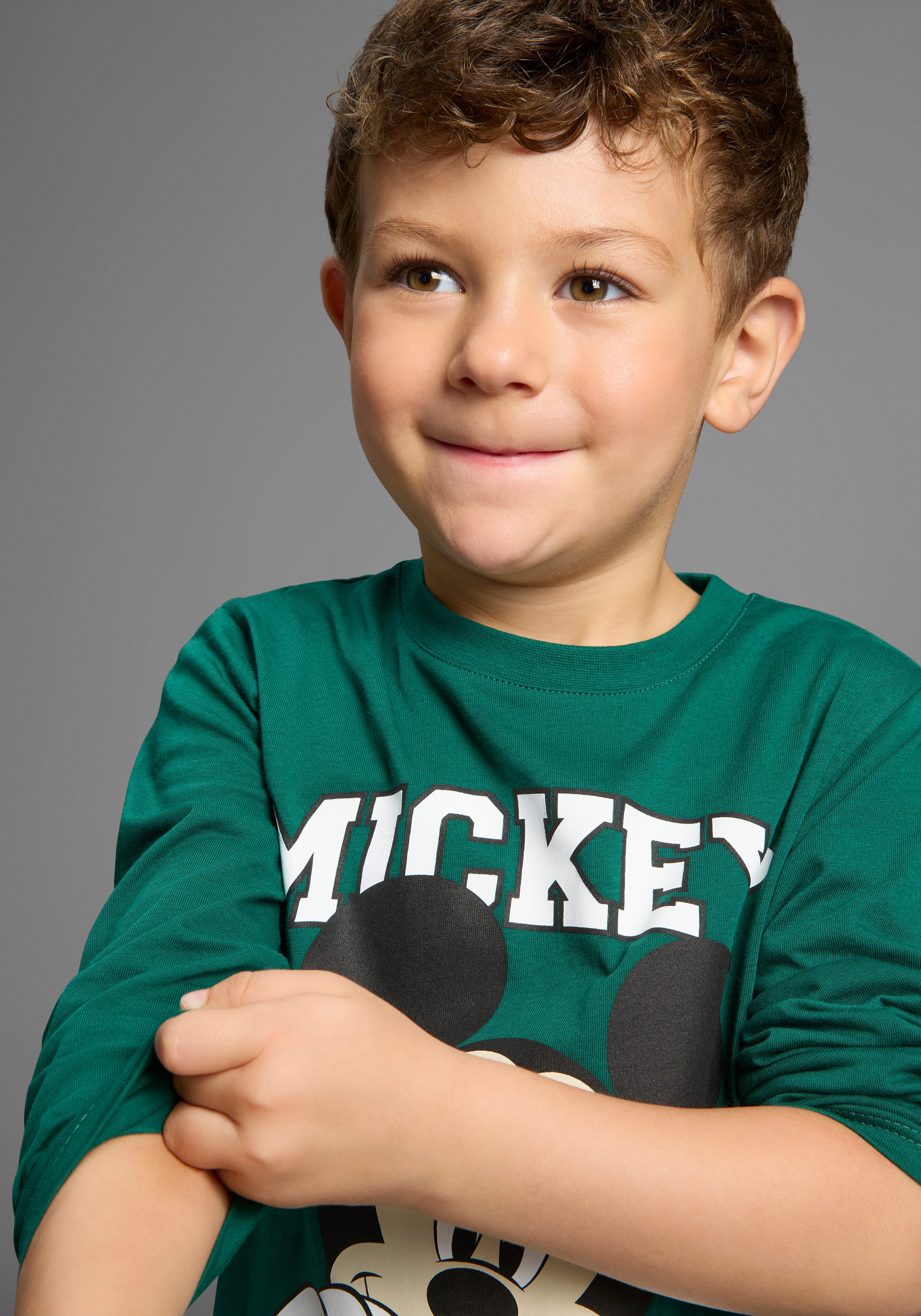 KIDSWORLD Shirt met lange mouwen Disney Shirt Mickey Mouse Disney Shirt met Mickey Mouse print