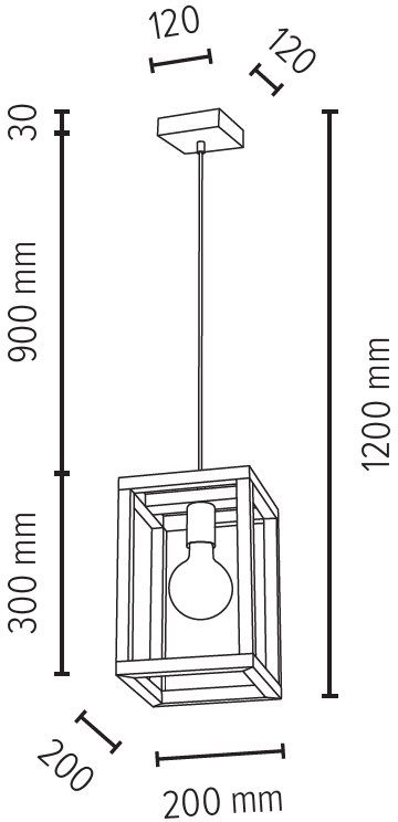 SPOT Light Hanglamp KAGO