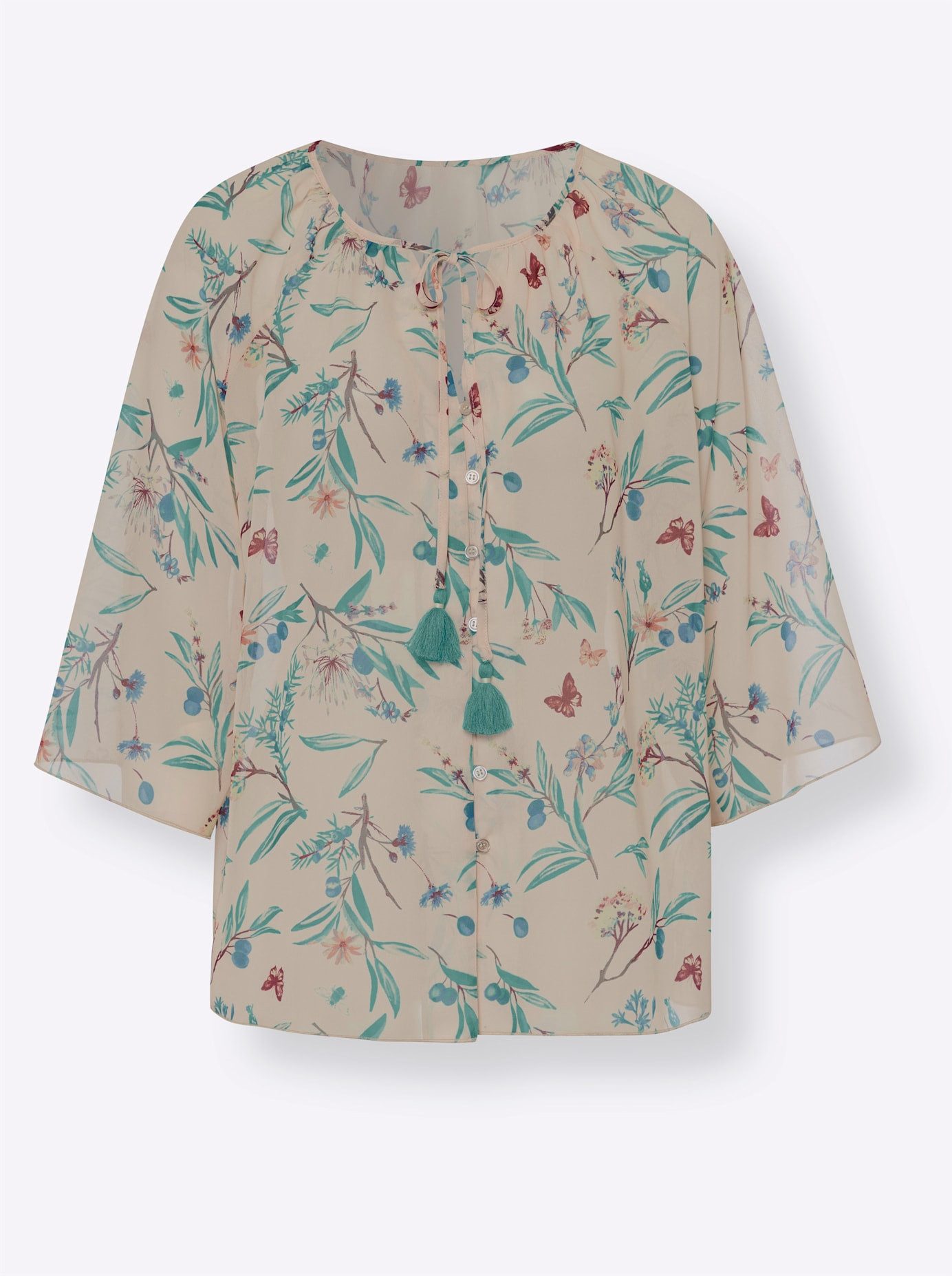 heine Gedessineerde blouse