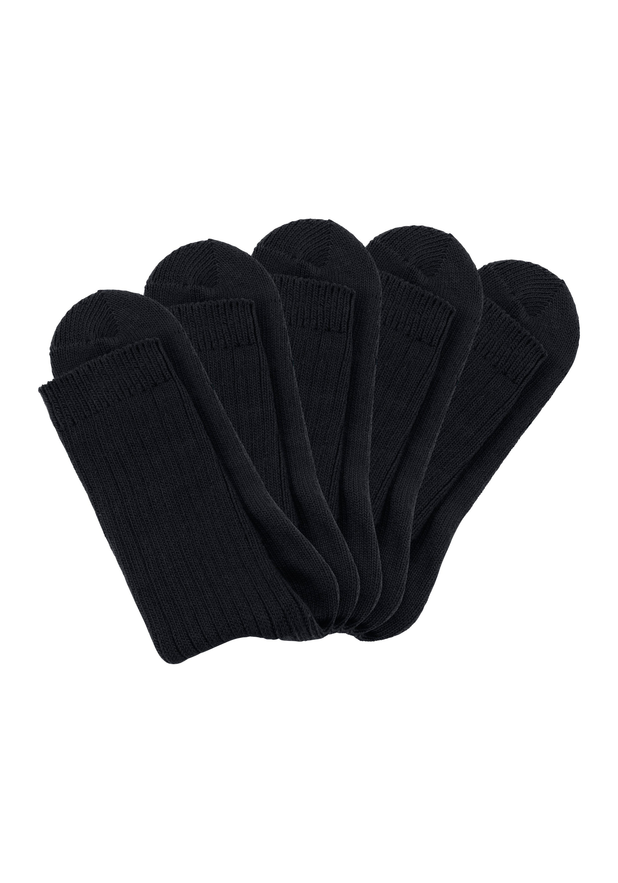 H.I.S Werksokken bijzonder grof gebreid (set, 5 paar)