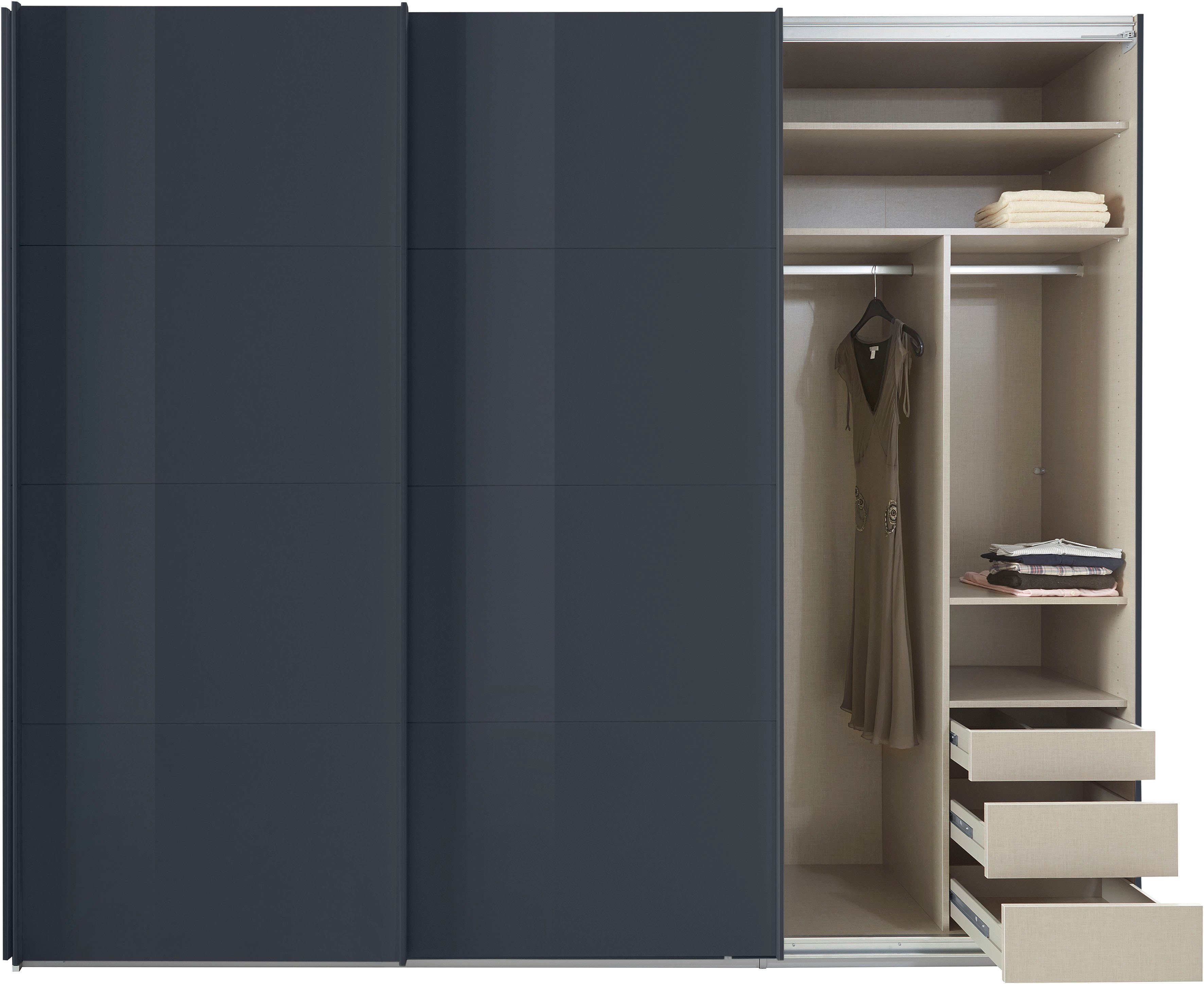 rauch Zweefdeurkast Kledingkast kast garderobe TOPSELLER OTELI incl. binnenindeling