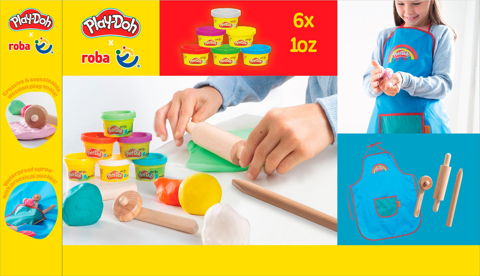 Roba® Klei Play-Doh