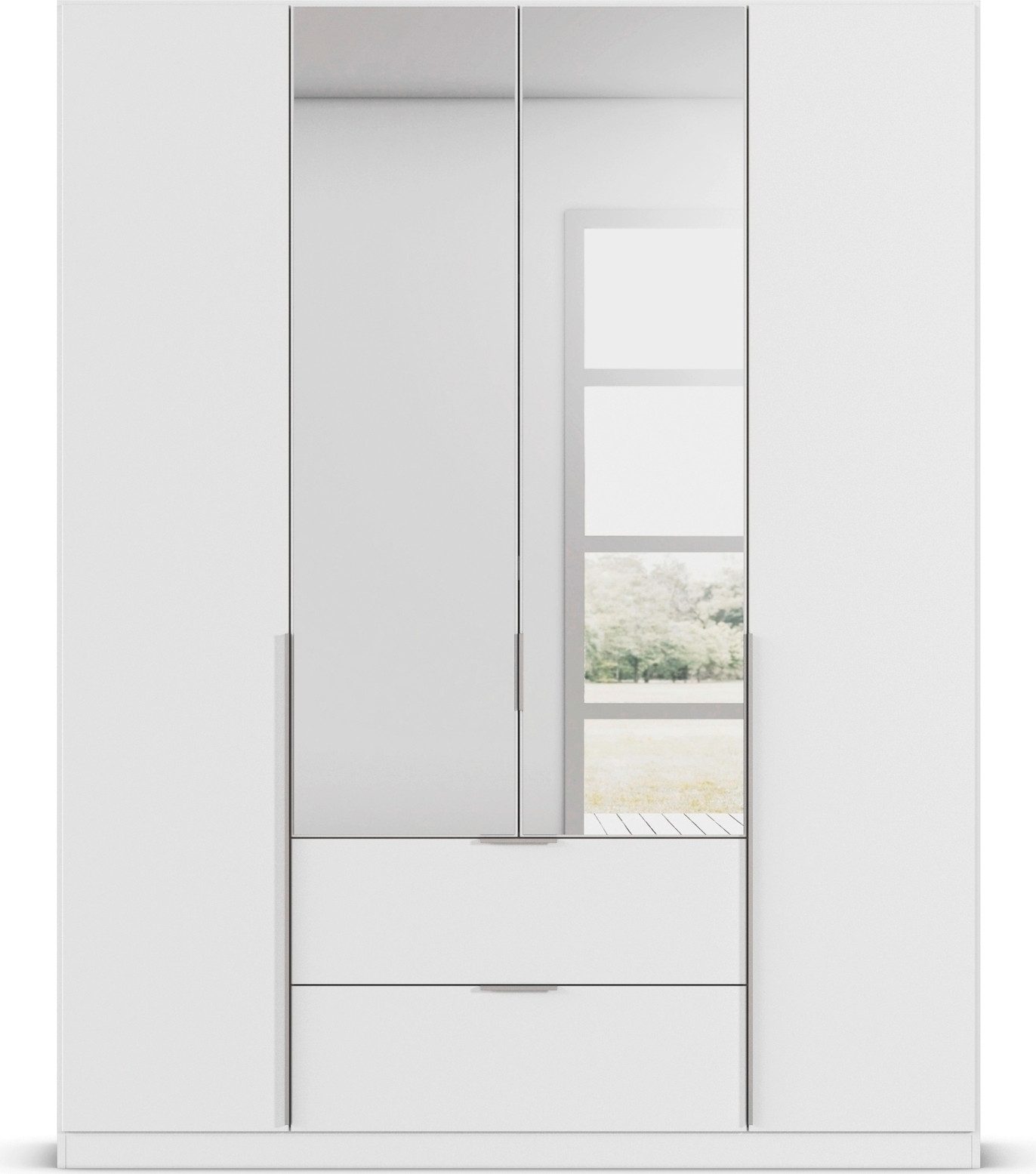 rauch Draaideurkast Kledingkast kast garderobe AGORDO met decor- of hoogglansfront
