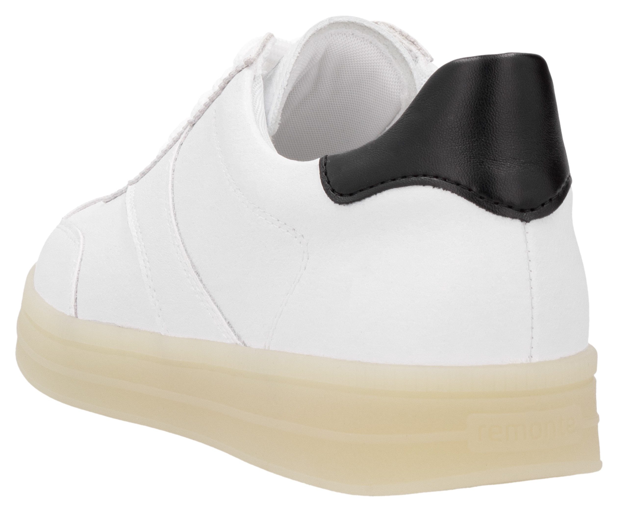 Remonte Sneakers , vrijetijdsschoen, halfschoen, veterschoen met gepolsterde schacht