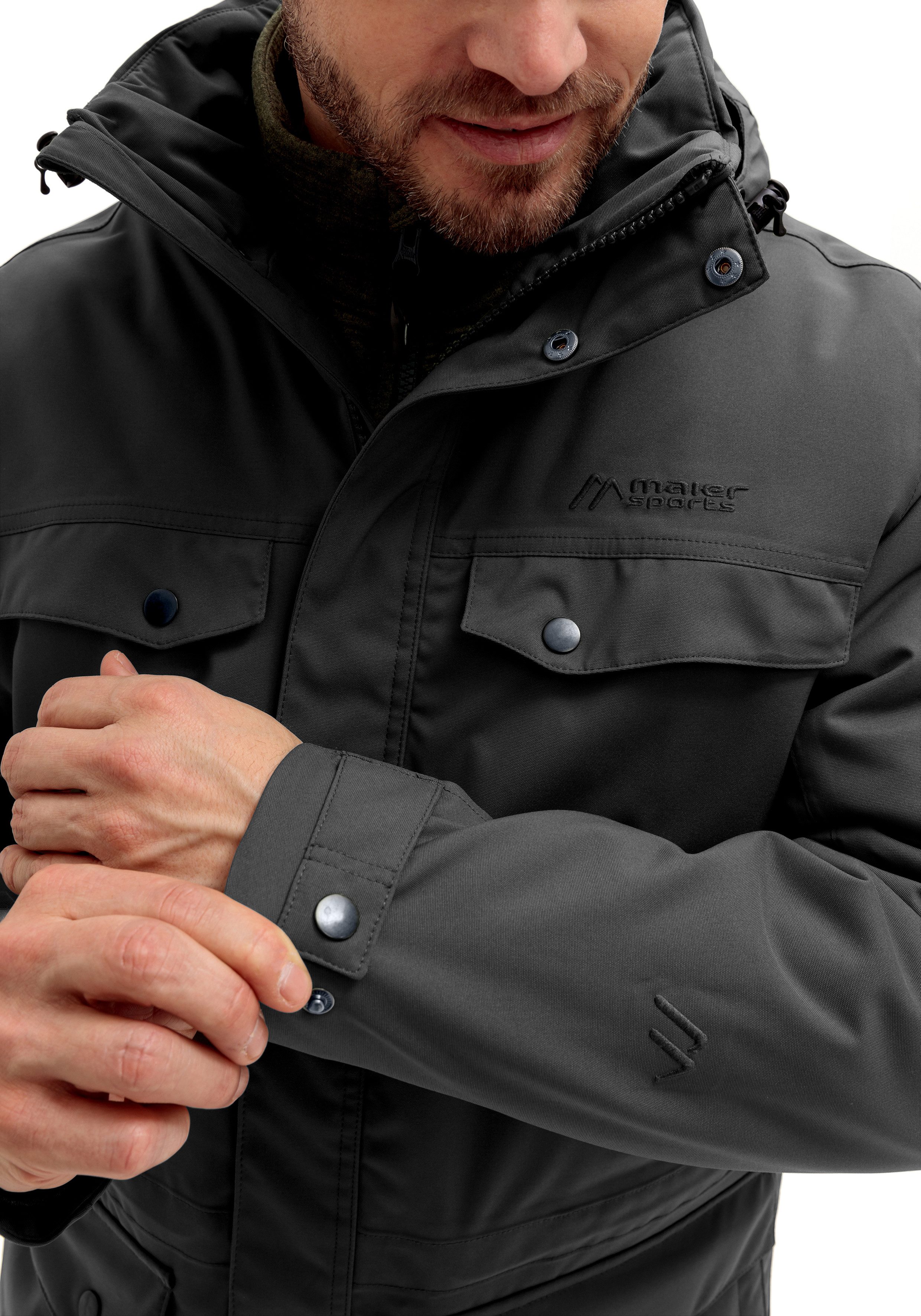 Maier Sports Functioneel jack KNUTH Heren outdoorjacke, wind/waterdichte jacke, mTHERM isolatie