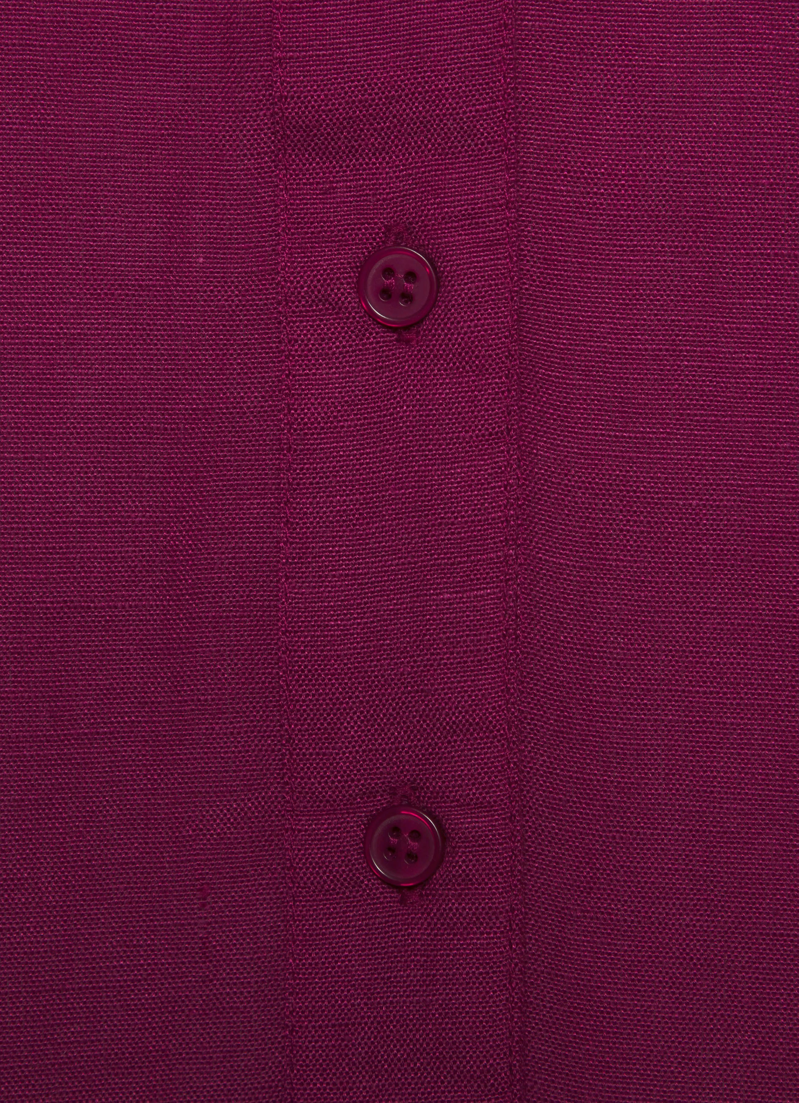 Lascana Top van zachte geweven stof met linnenpercentage damesblouse met overhemdkraag