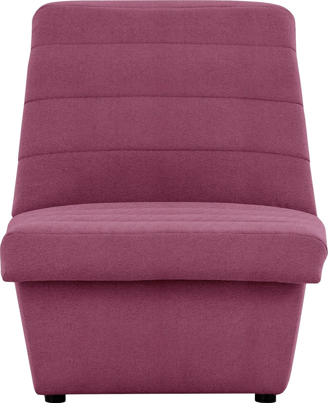 LOOKS BY WOLFGANG JOOP Fauteuil LOOKS VIII Breedtestiksels, zonder armleuningen, in twee verschillende afmetingen fauteuils maat 72 cm x 92 cm x 103
