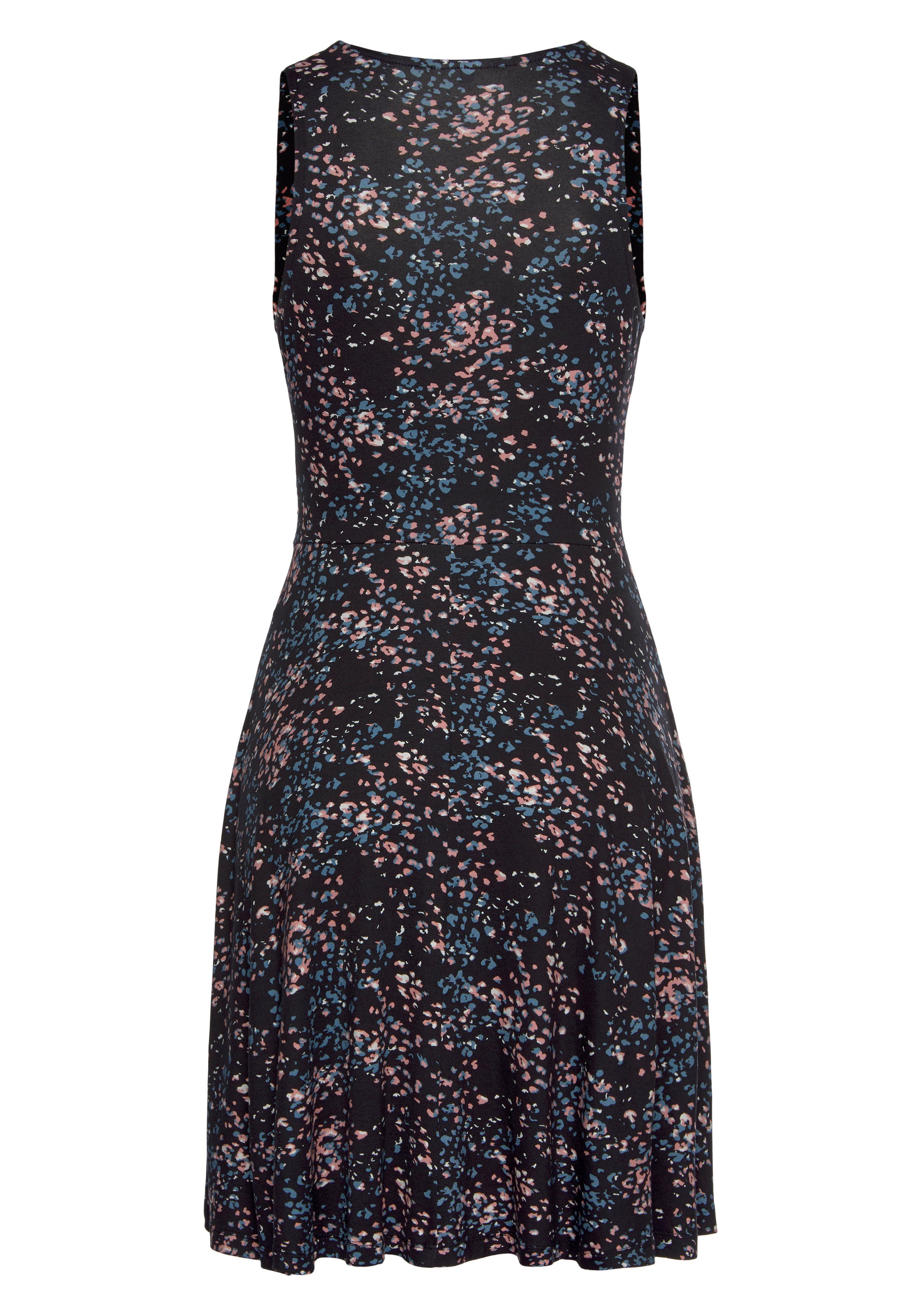 Vivance Jerseyjurk met all-over print in wikkel-look, zomerjurk, strandjurk