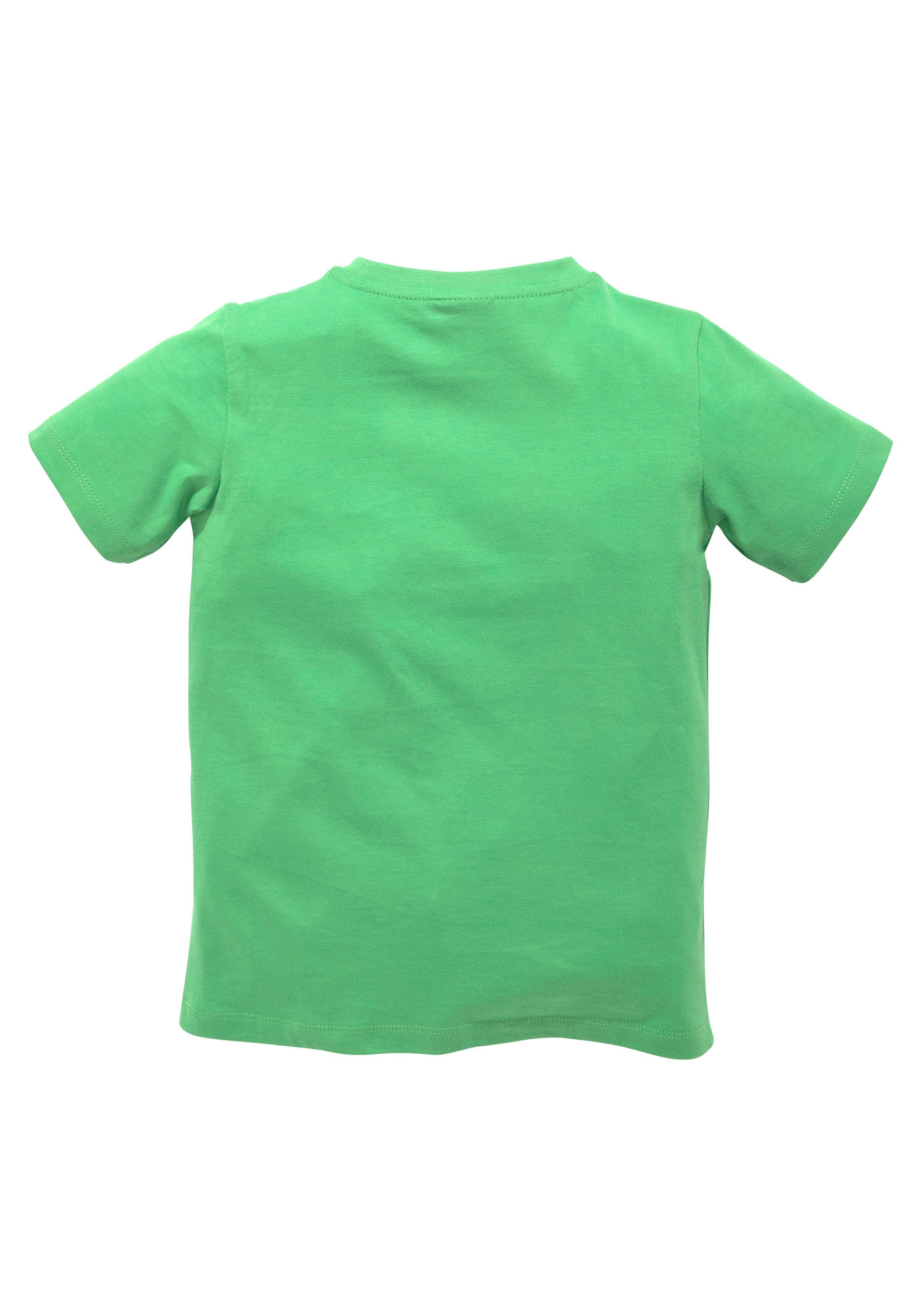KIDSWORLD T-shirt Brandweer-print: PLAATS DA Korte mouwen, basic gesneden, met coole statements