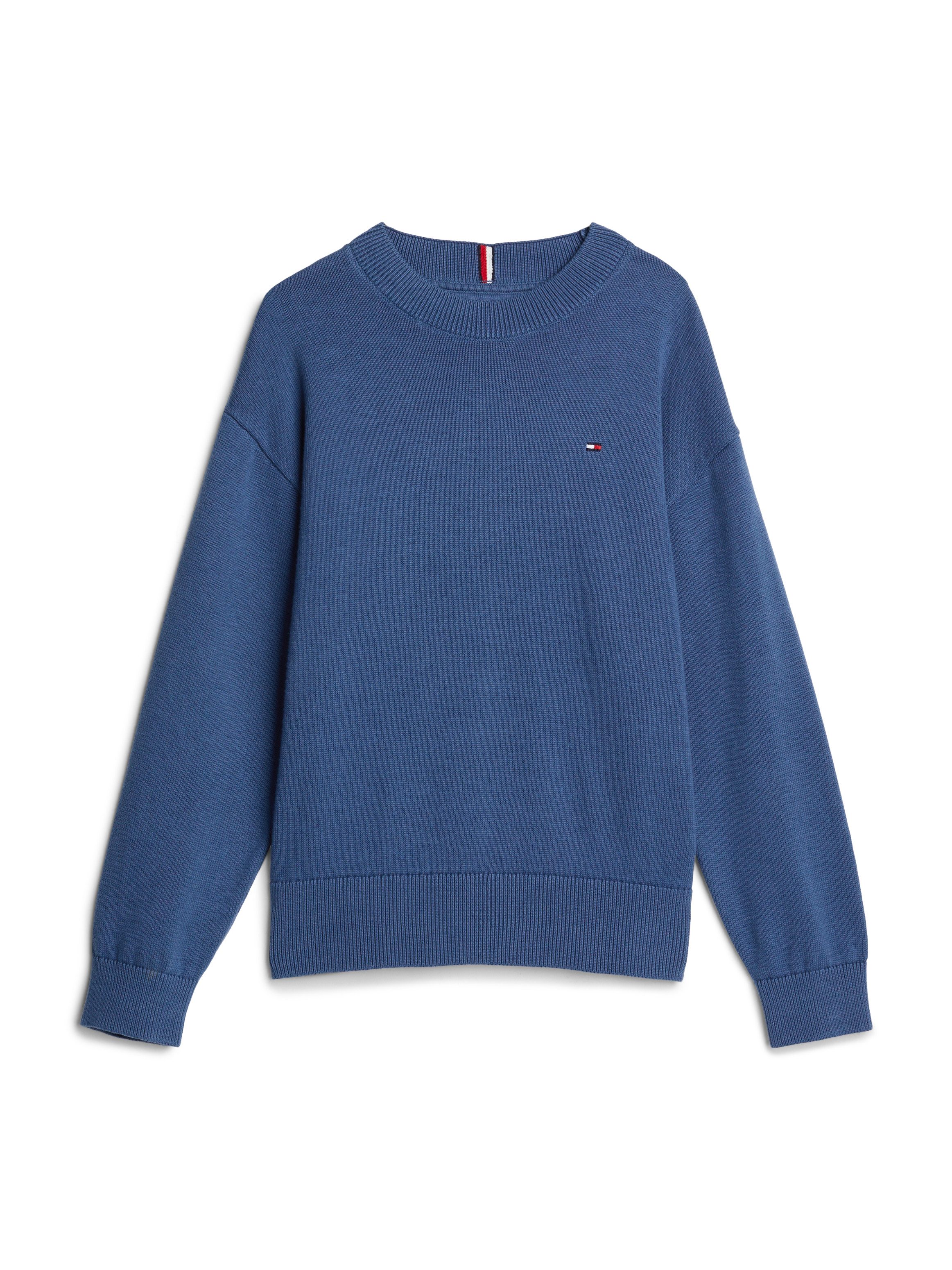 Tommy Hilfiger Gebreide trui ESSENTIAL SWEATER Kinderen tot 16 jaar met logostiksel