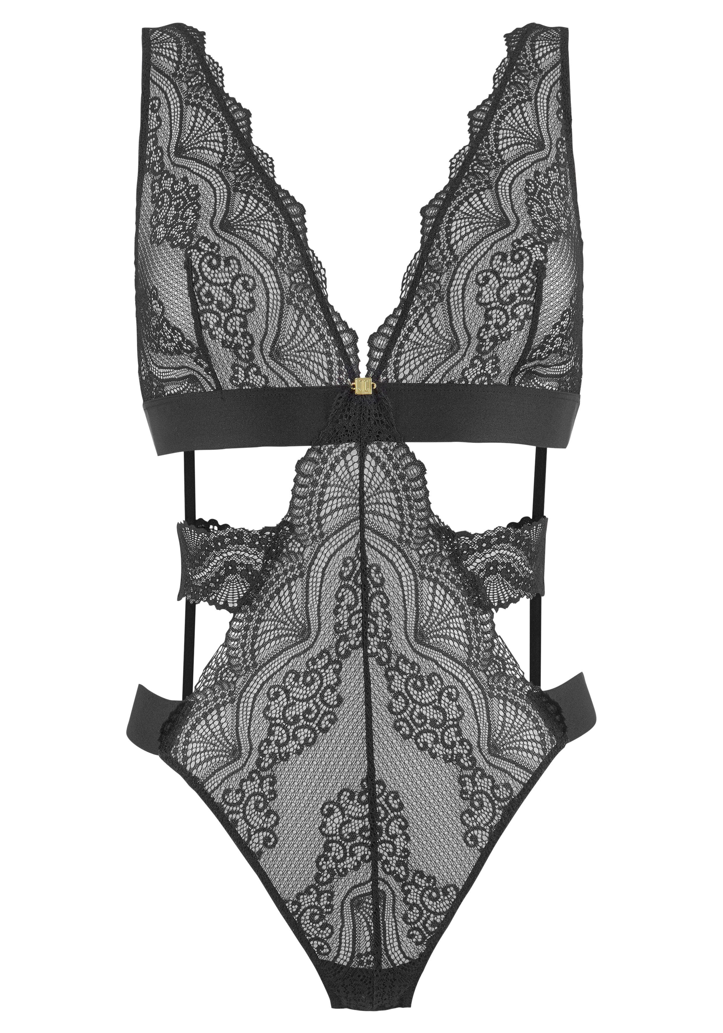 Jette Joop Body met elastische kanten bandjes, sexy lingerie, sexy ondergoed