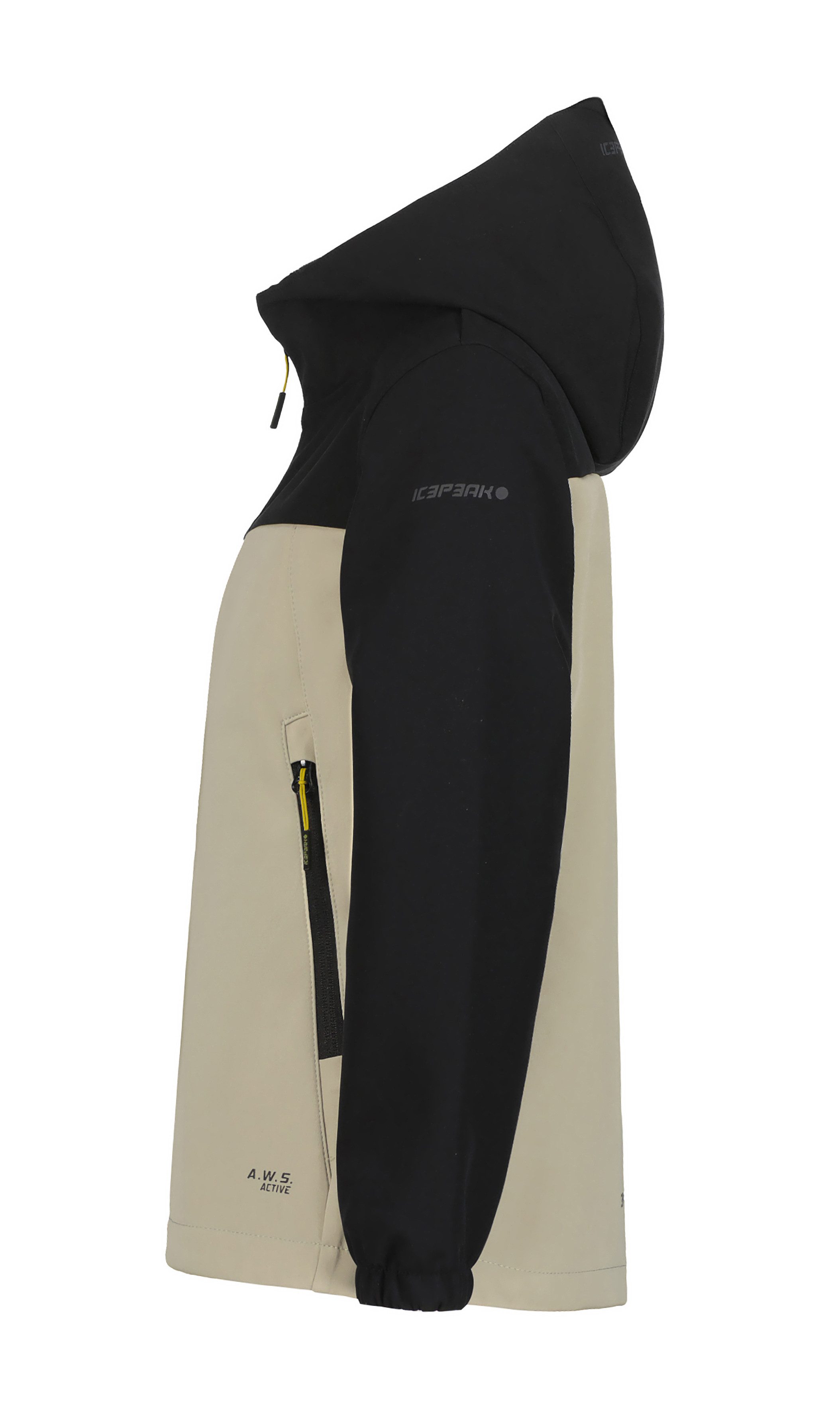 Icepeak Softshell-jack KONAN JR van winddicht en waterafstotend materiaal (1 stuk)