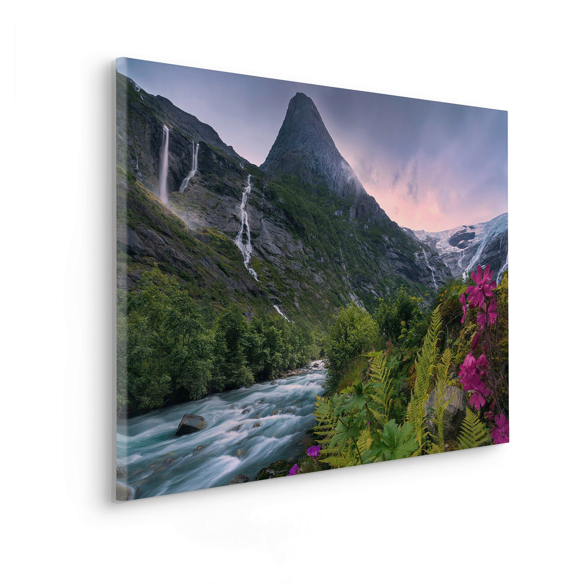 Komar Artprint op linnen Scandinavian Paradise - Afmeting 90 x 60 cm (1 stuk)