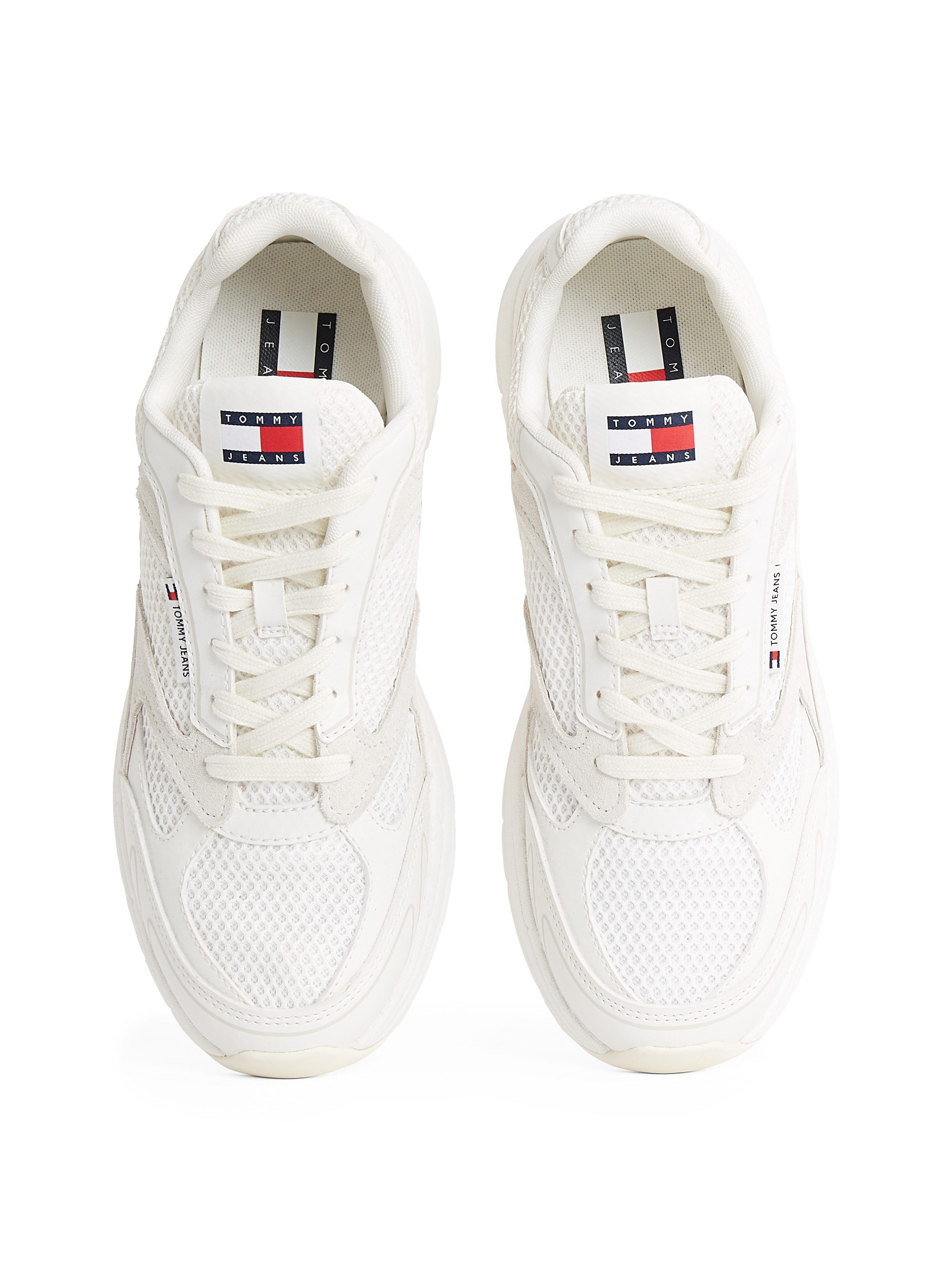 TOMMY JEANS Sneakers THE CONEY vrijetijdsschoen, lage schoen, veterschoen met zijlabel