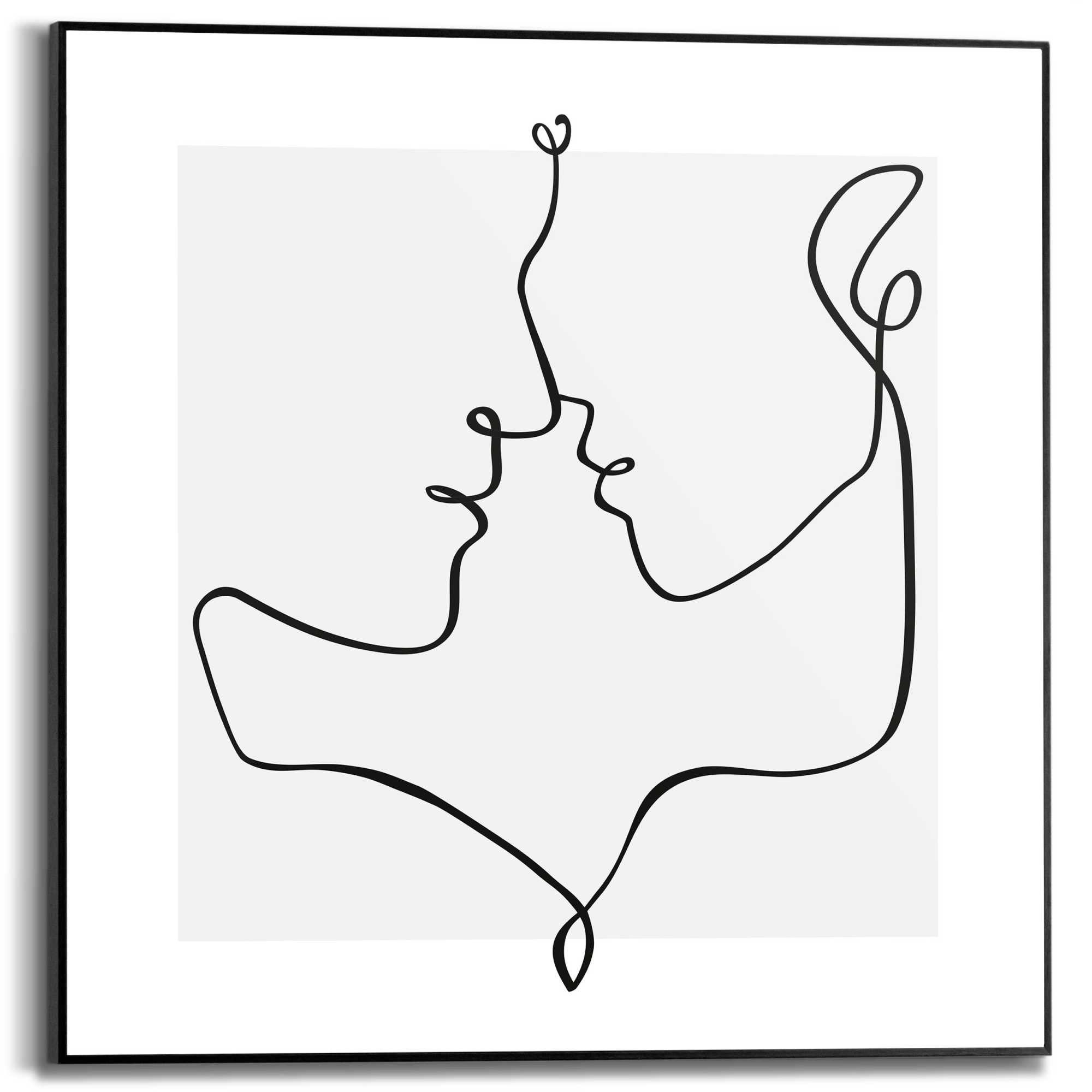 Reinders! Artprint met lijst Love Lines