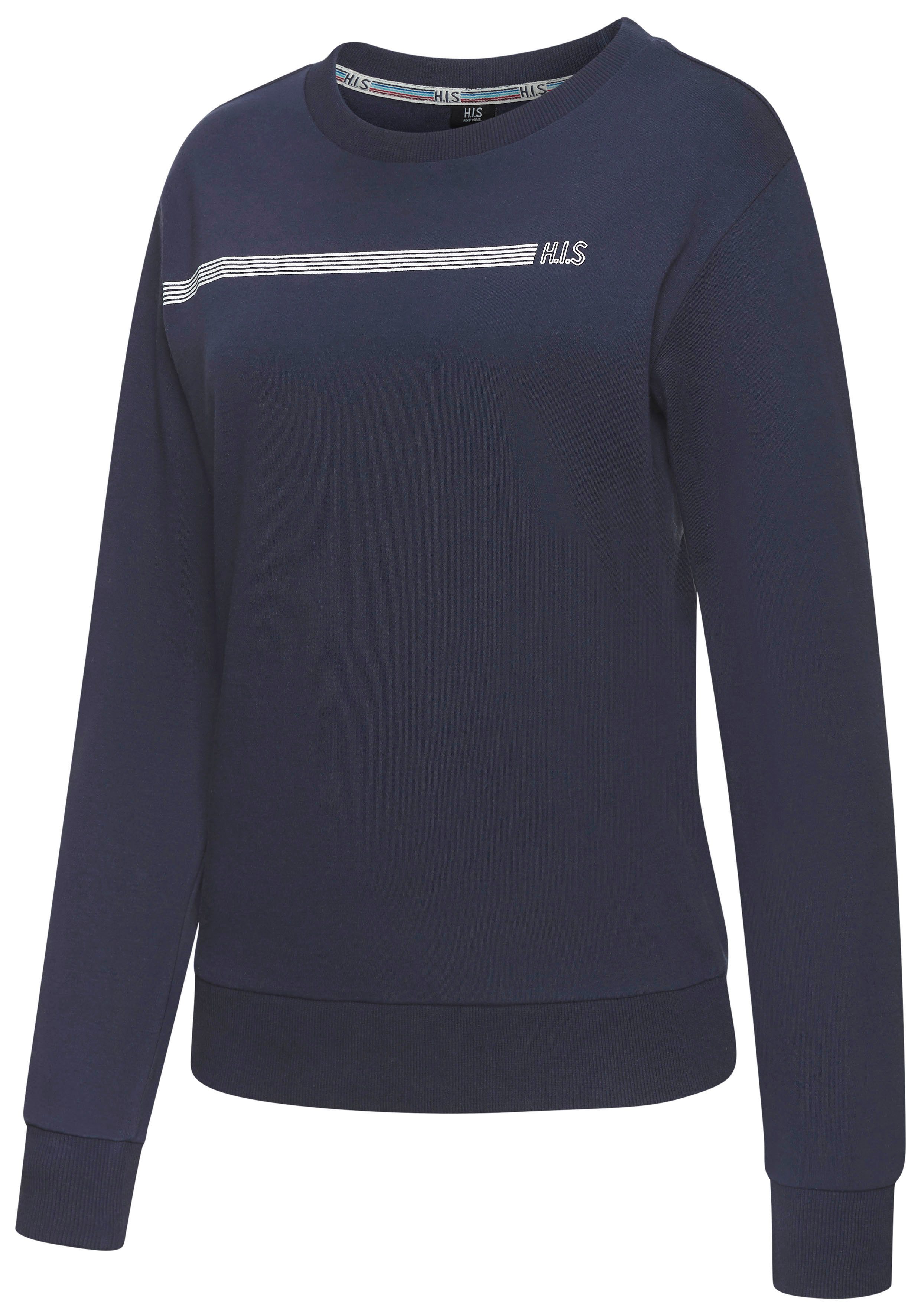 H.I.S Sweatshirt met logoprint, loungewear