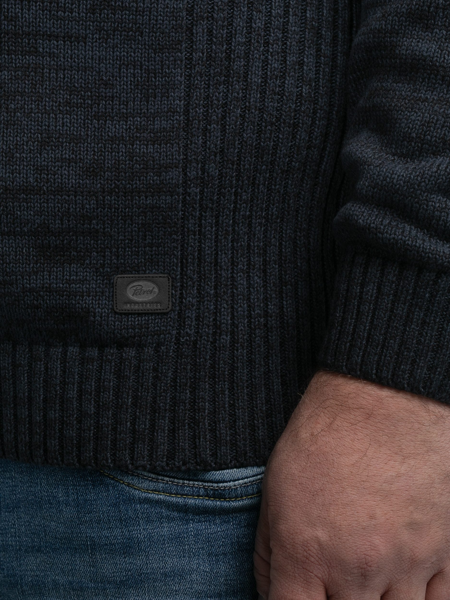 Petrol Industries Schipperstrui Men Knitwear Collar