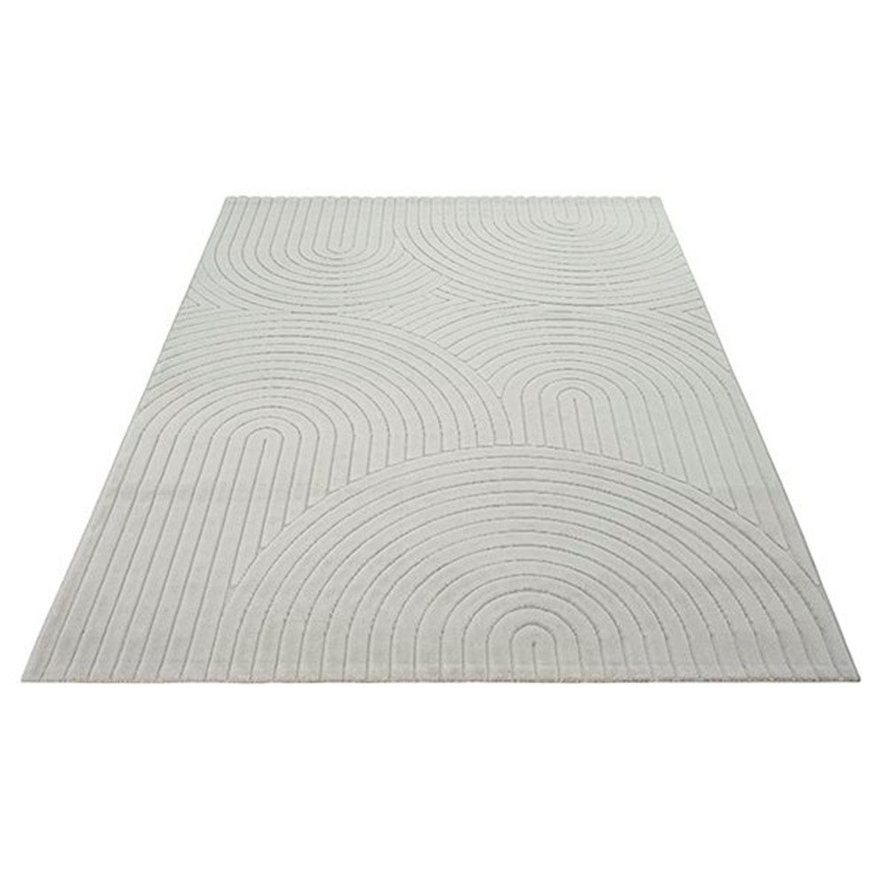 The carpet Vloerkleed Parma moderne woonkamer tapijt geschikt voor buiten, dichte pool
