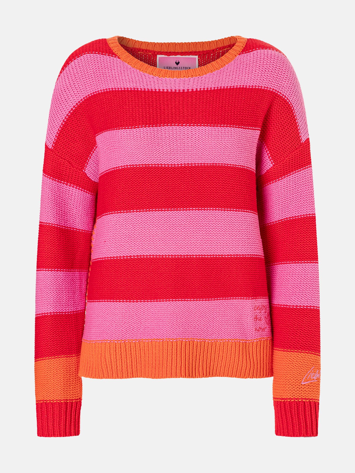 Lieblingsstück Gebreide trui QuirinaL met blokstrepen