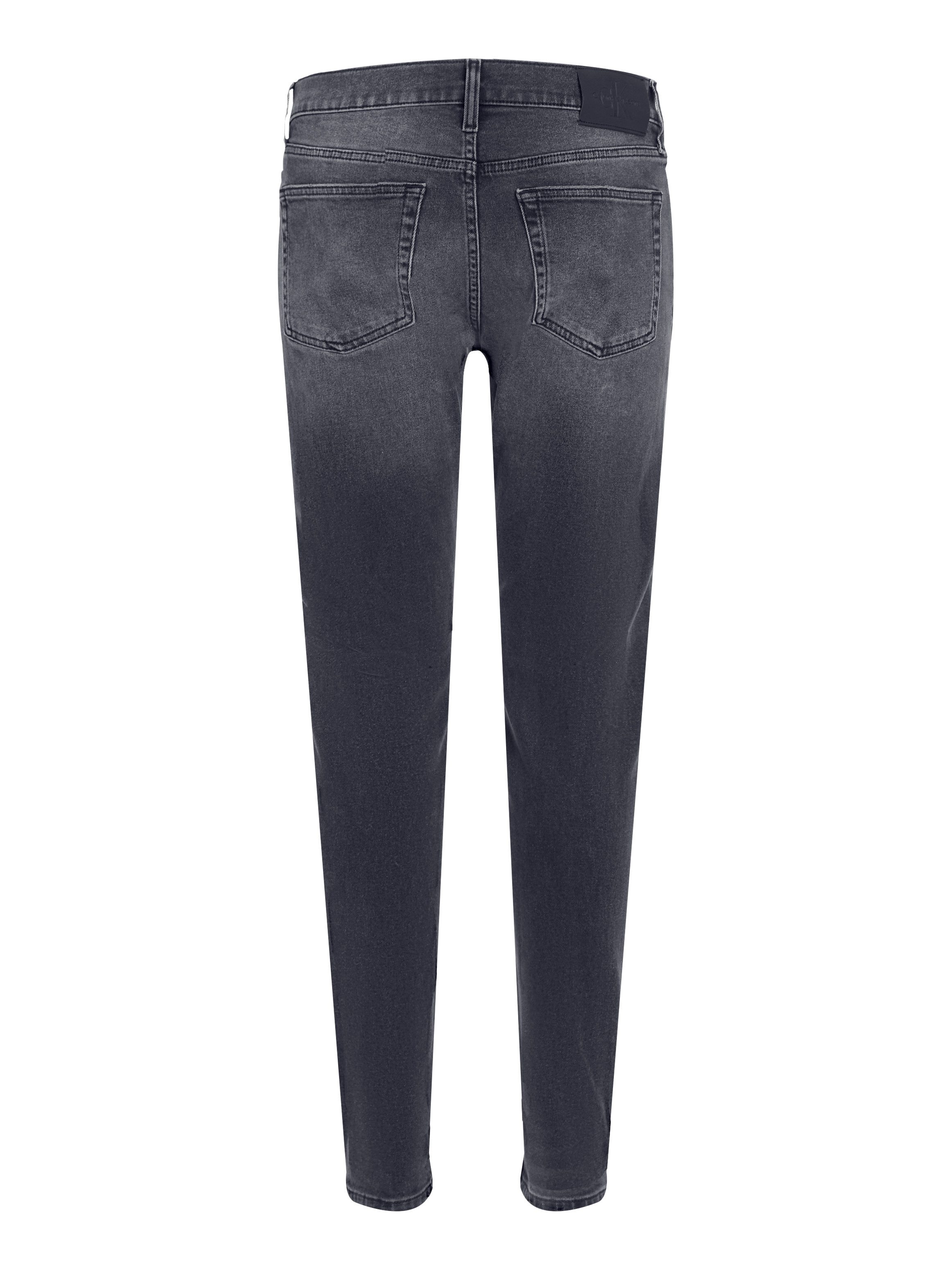 Calvin Klein Slim fit jeans SLIM TAPER Muntzakje, logo borduursel