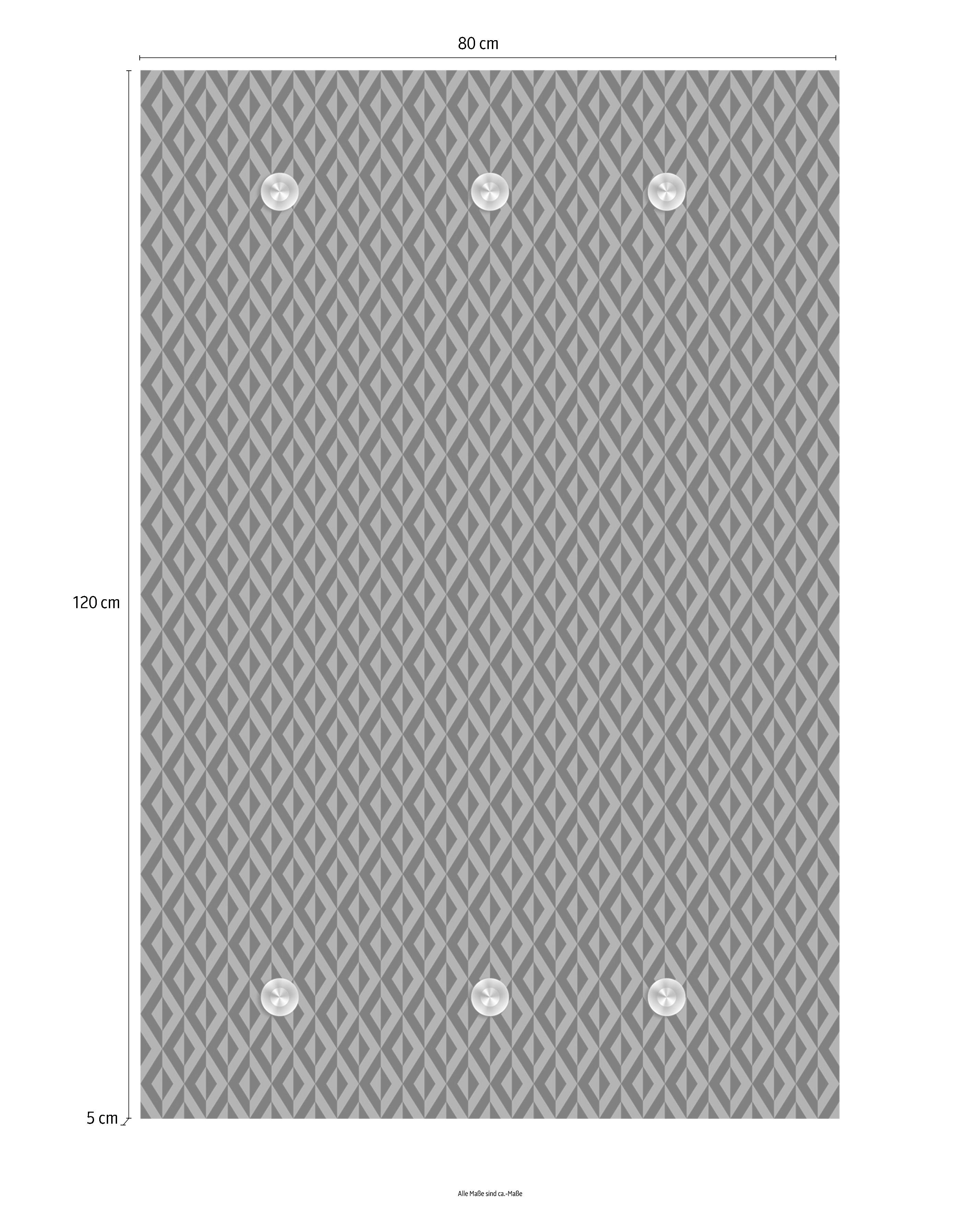 queence Kapstok Motief met 6 haken, 80 x 120 cm
