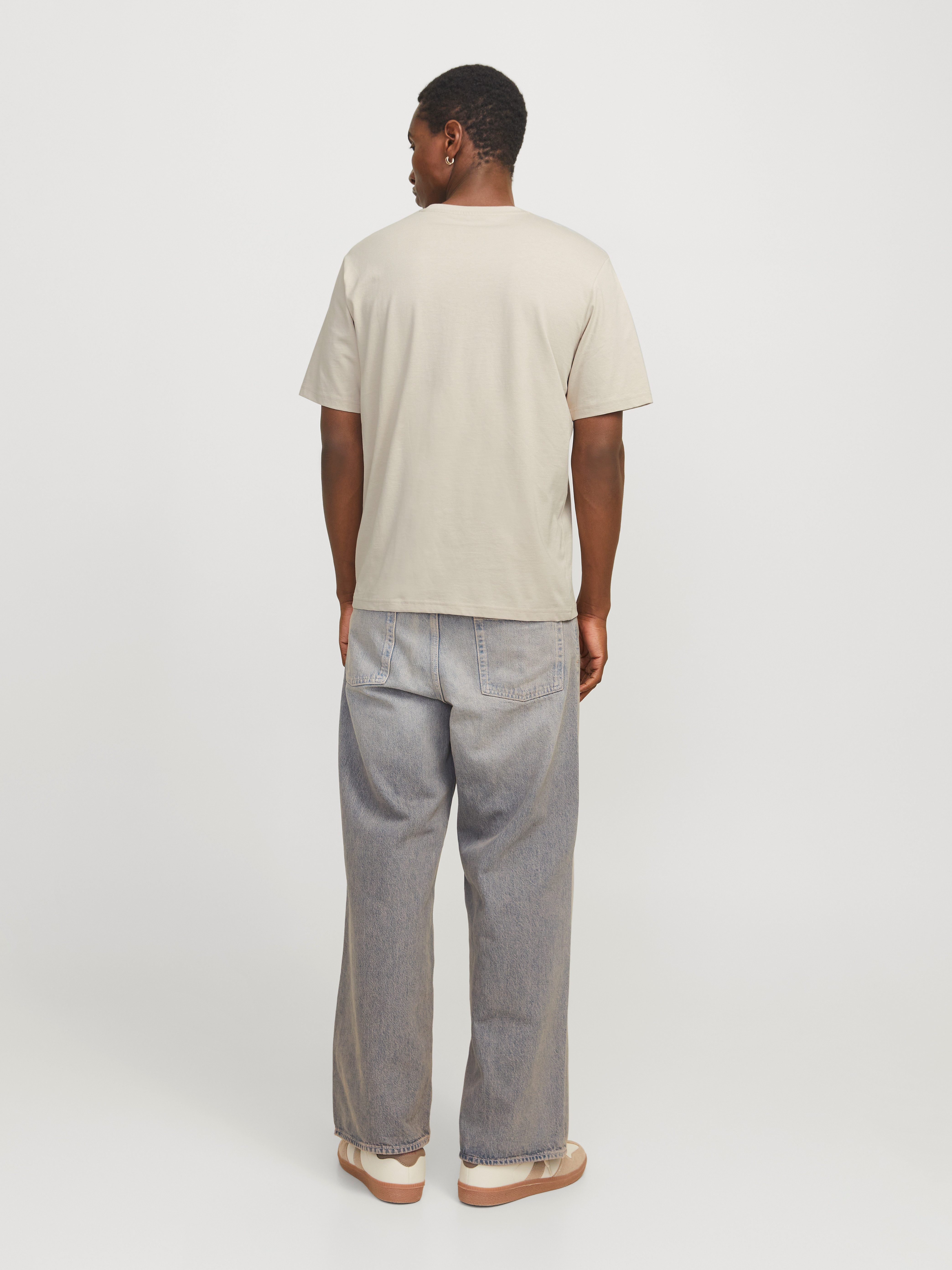 Jack & Jones Shirt met korte mouwen JORVESTERBRO PICTURE TEE SS CREW NECK SN