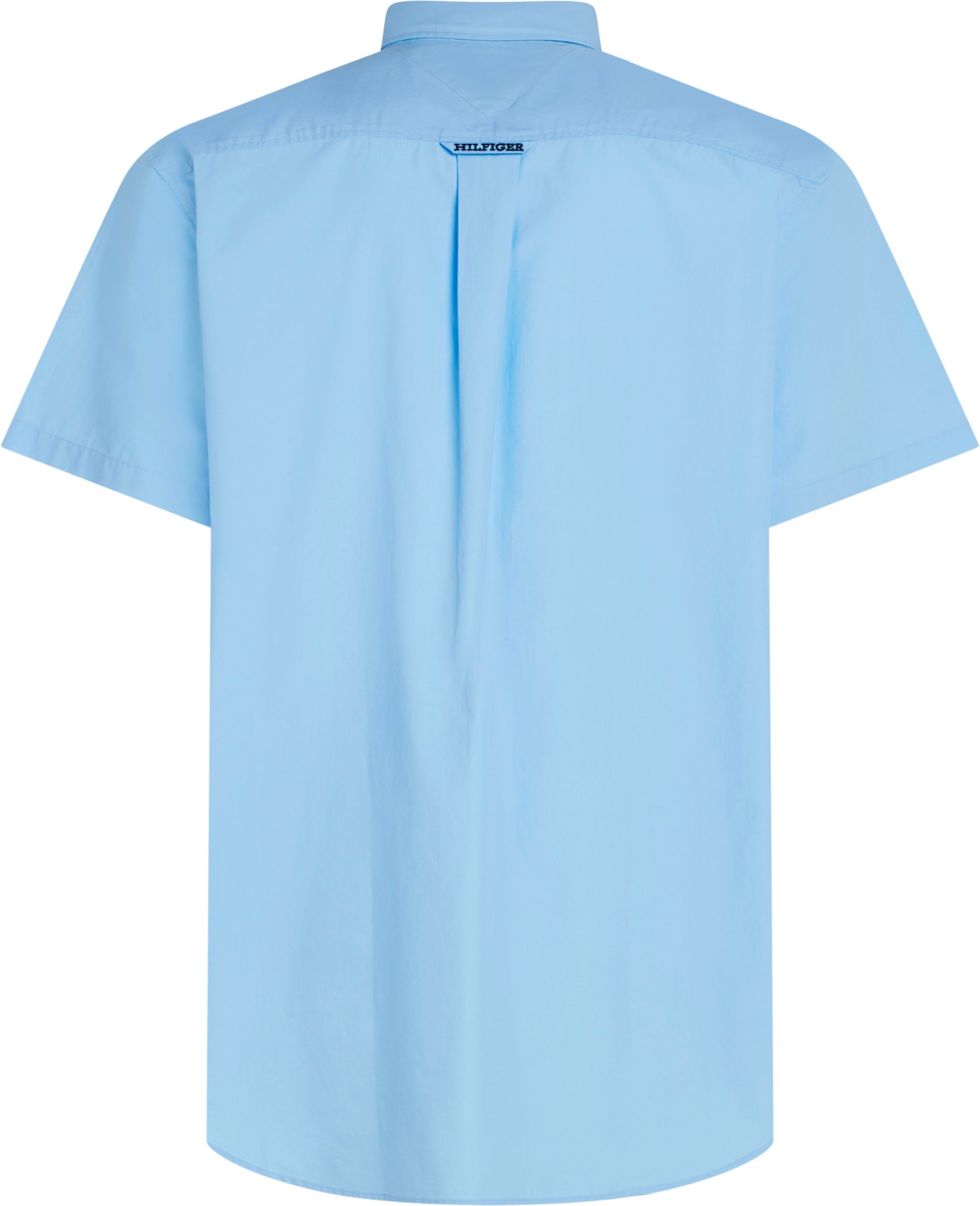 Tommy Hilfiger Overhemd met korte mouwen WCC POPLIN TWO POCKET SHIRT S/S