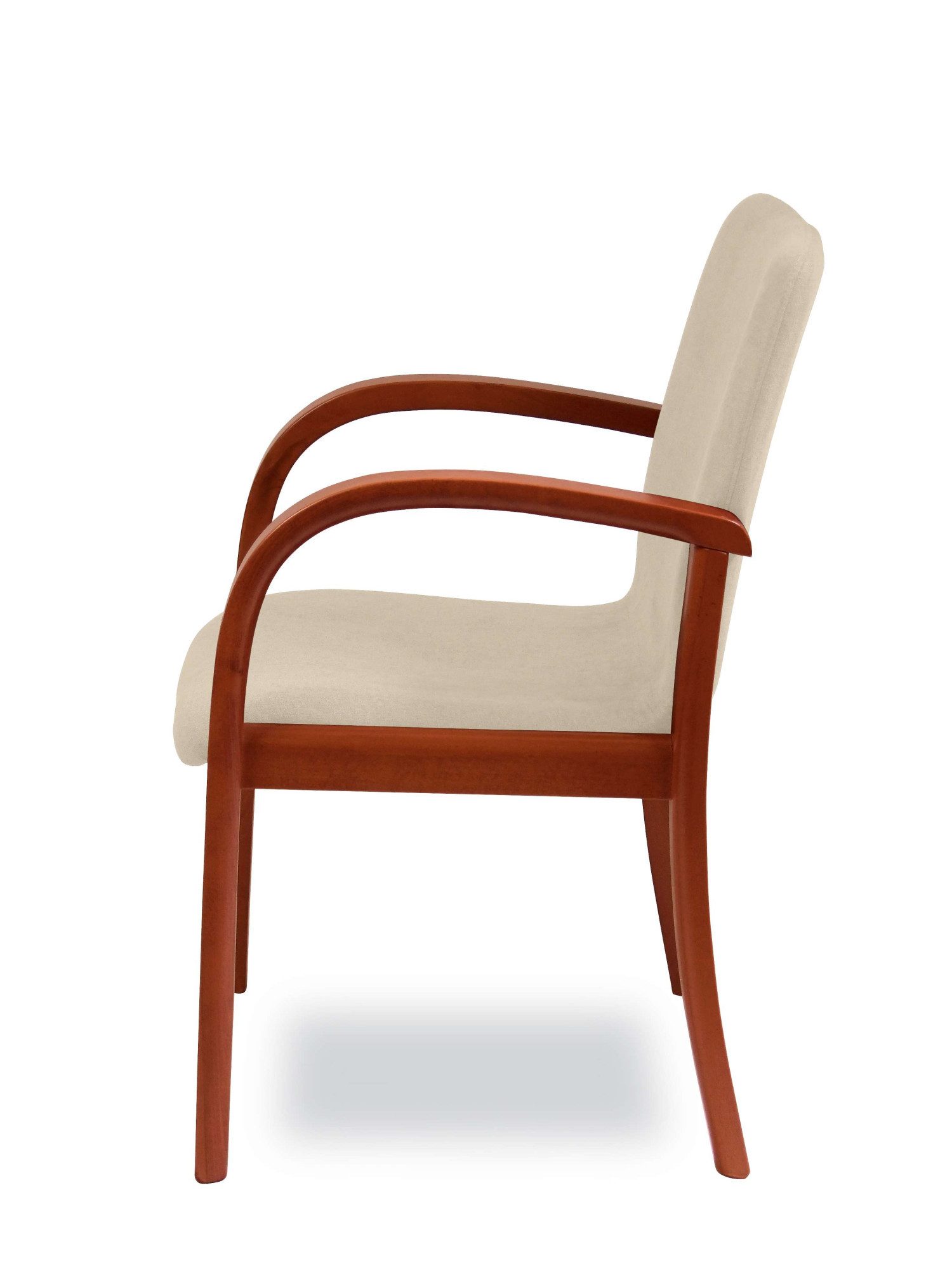 Home affaire Eetkamerstoel LINA707 Extra-comfort, vlekbestendig weefsel, massief hout (1 stuk)
