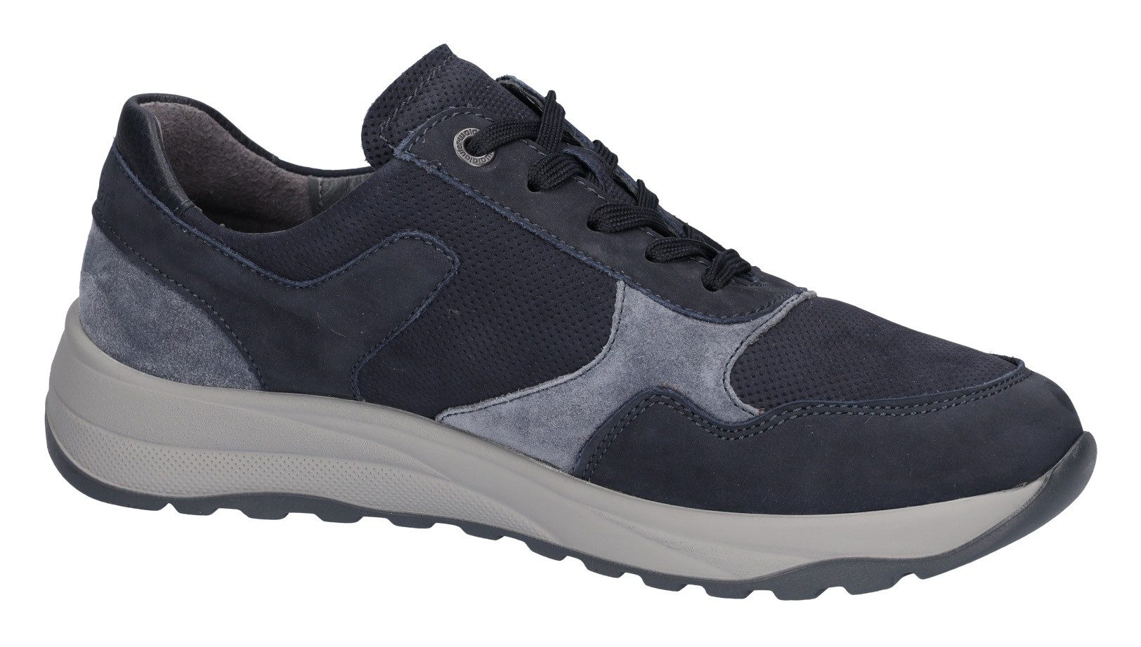 Waldläufer Sneakers K-JOHN , veterschoen, lage schoen met zij-rits, k-breedte